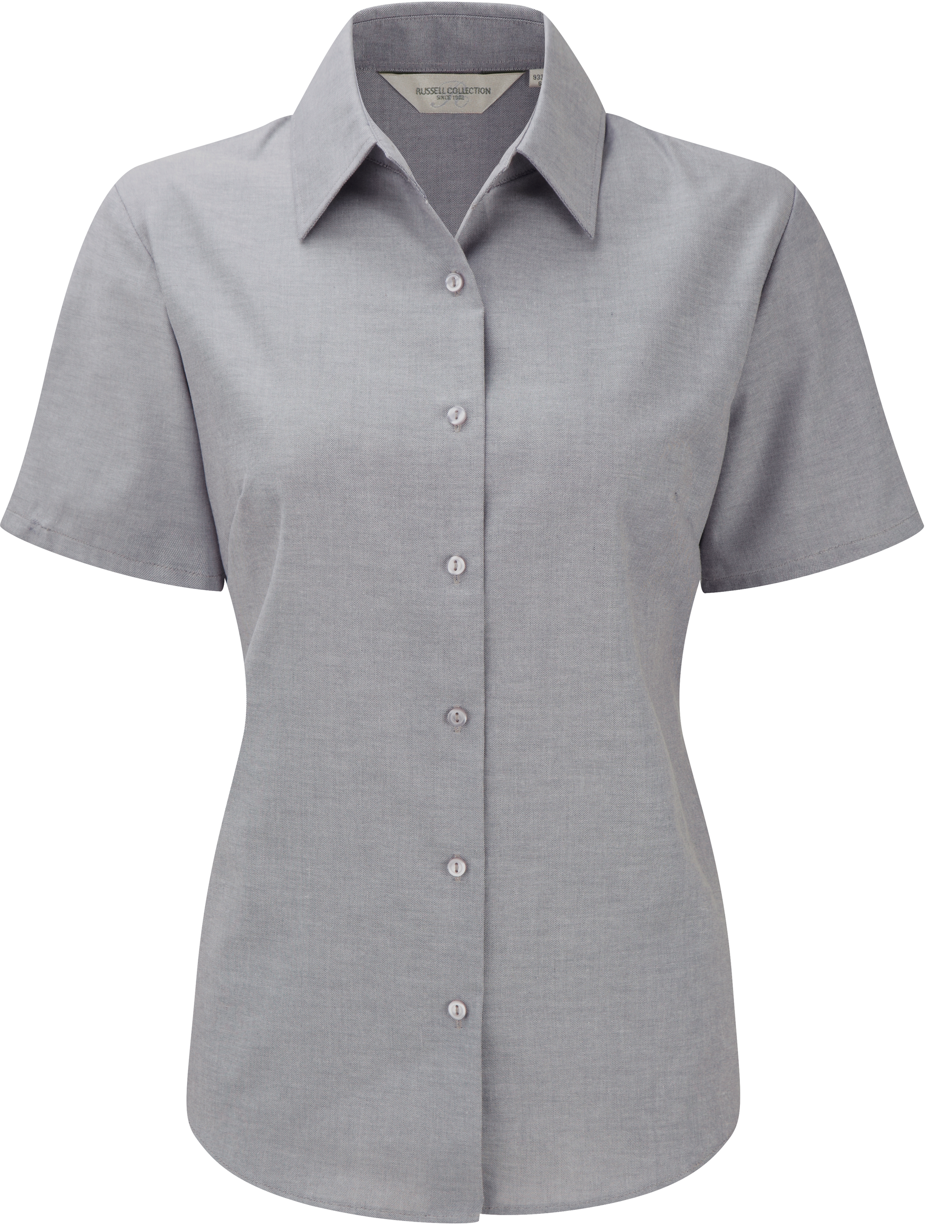Ladies Short Sleeve Easy Care Oxford Shirt