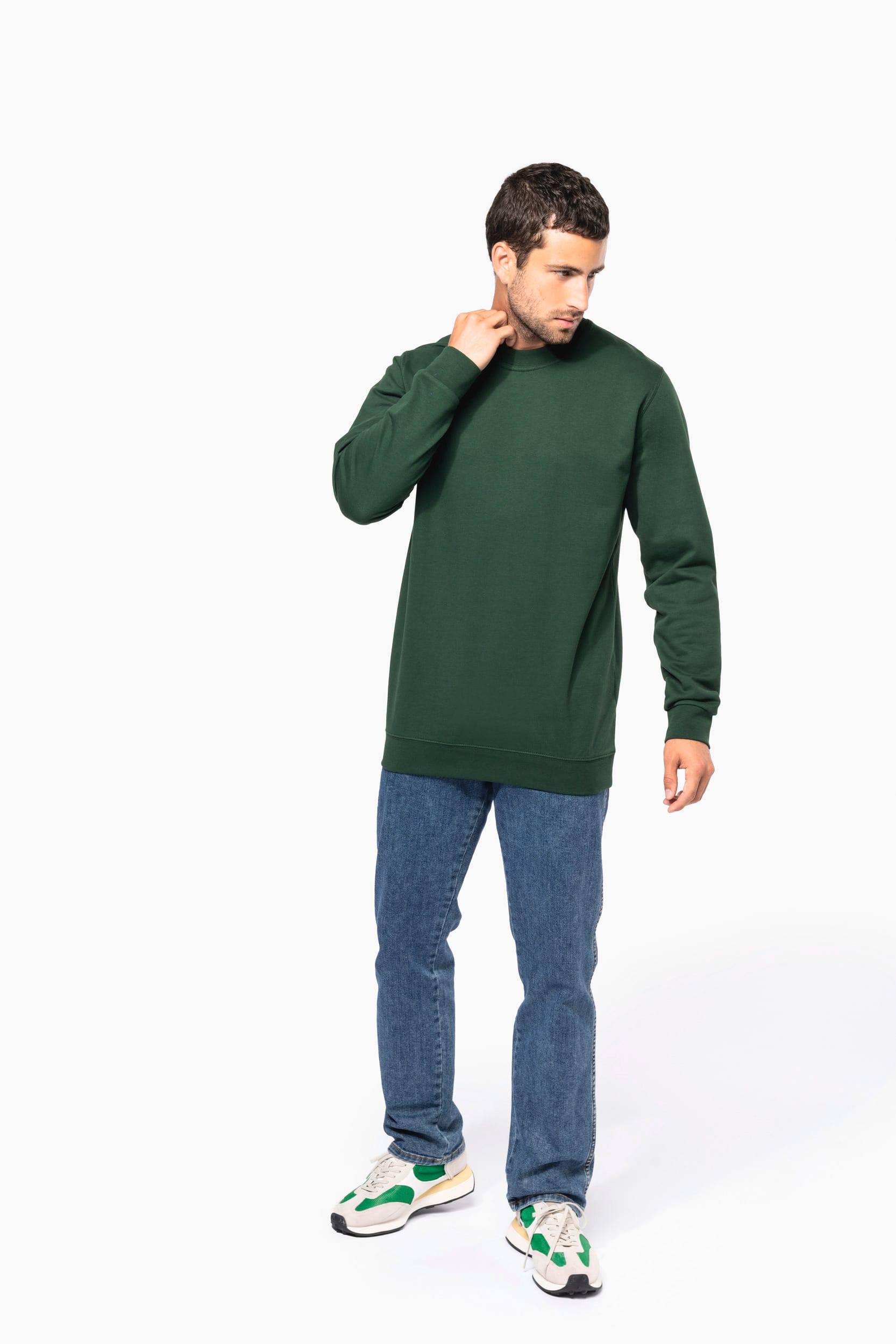 Recyceltes Unisex-Sweatshirt mit Rundhalsausschnitt