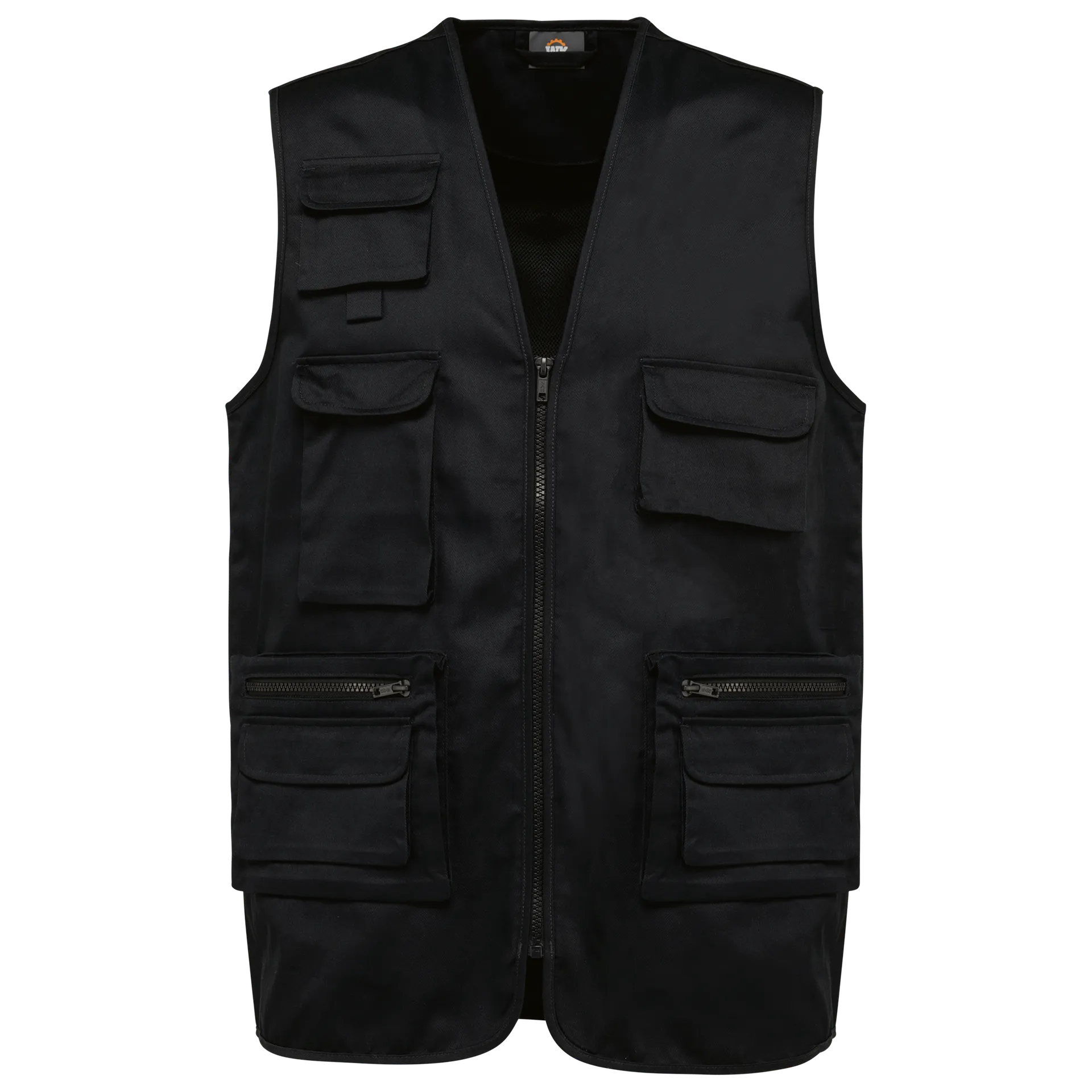 Gefütterte Unisex-Weste aus  Baumwollpolyester