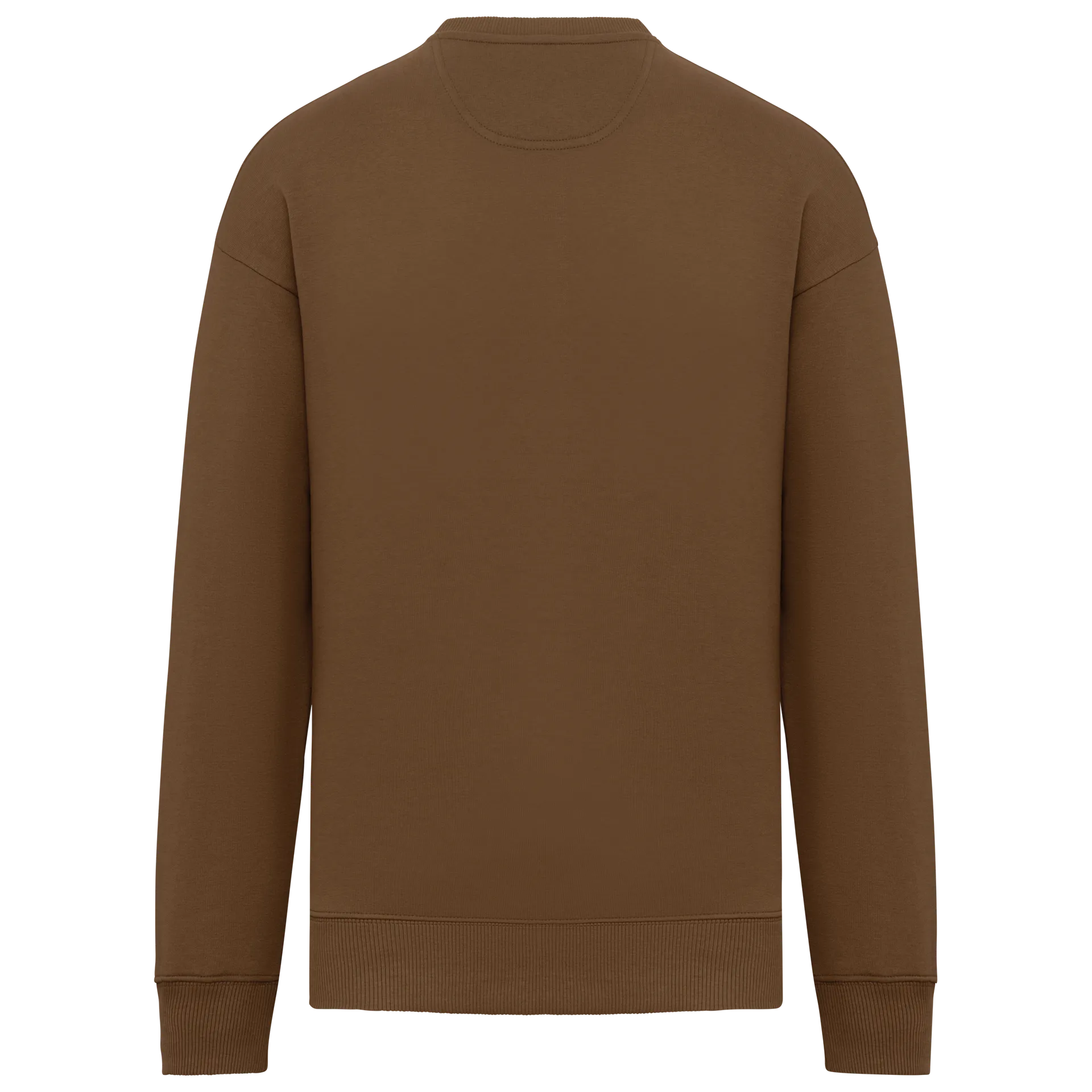 Umweltfreundliches Oversize Unisex-Sweatshirt mit Rundhalsausschnitt