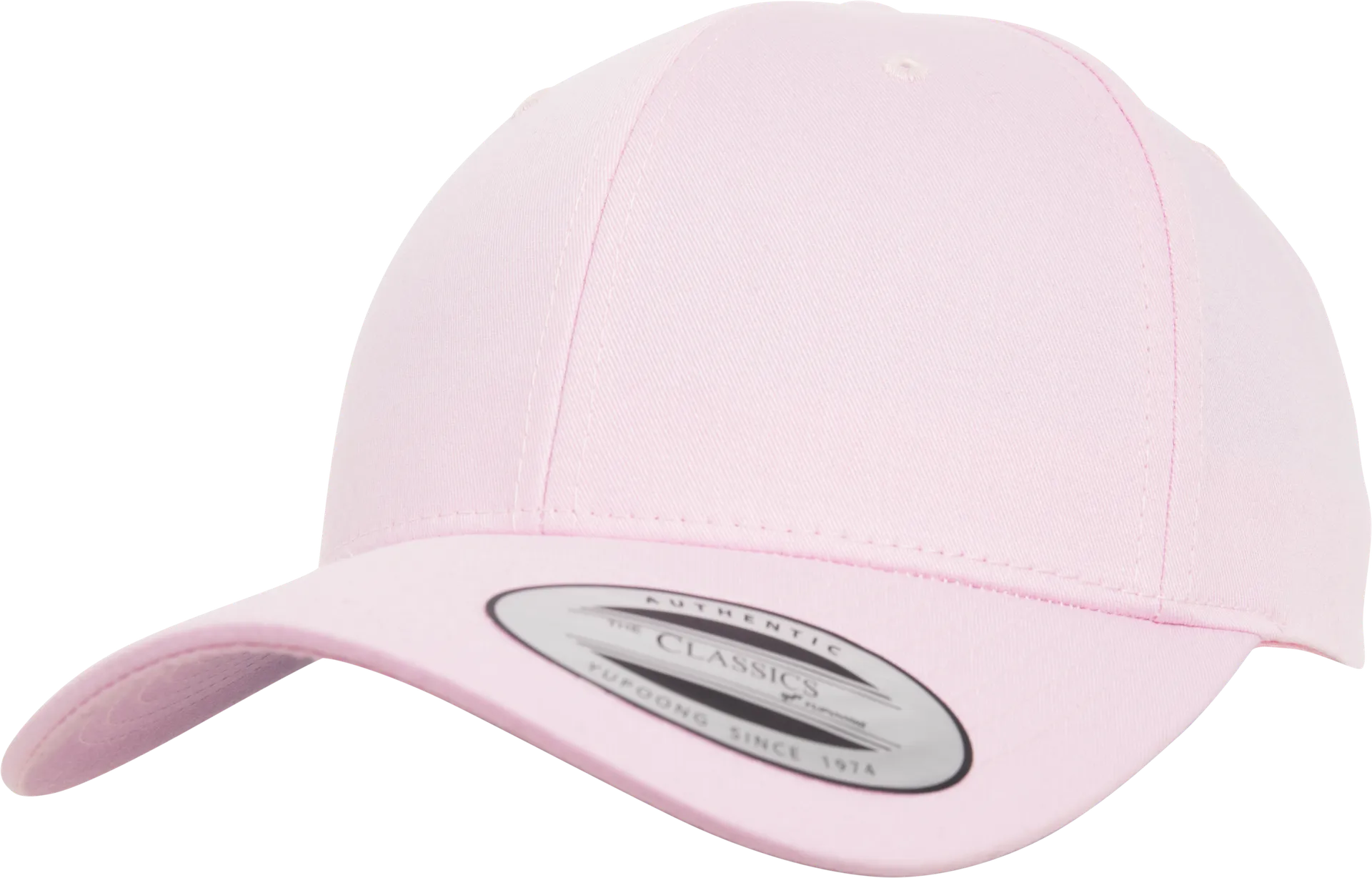 Klassische gebogene Kappe Snapback