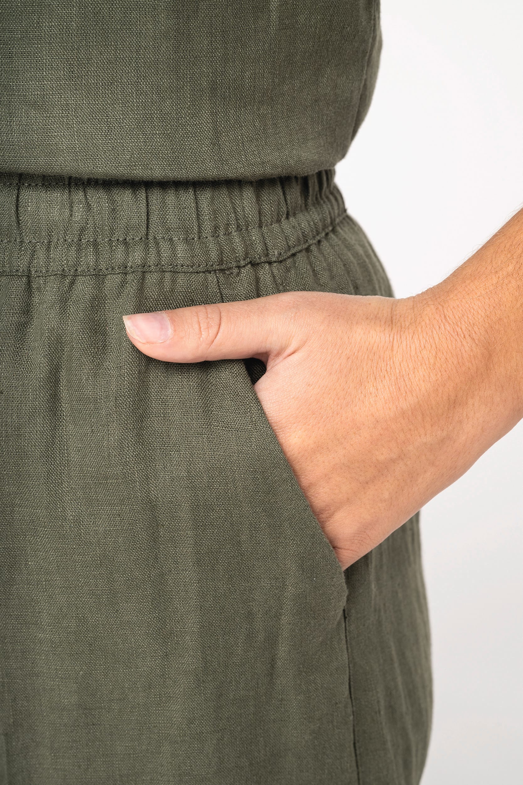 Leinenshorts für Damen