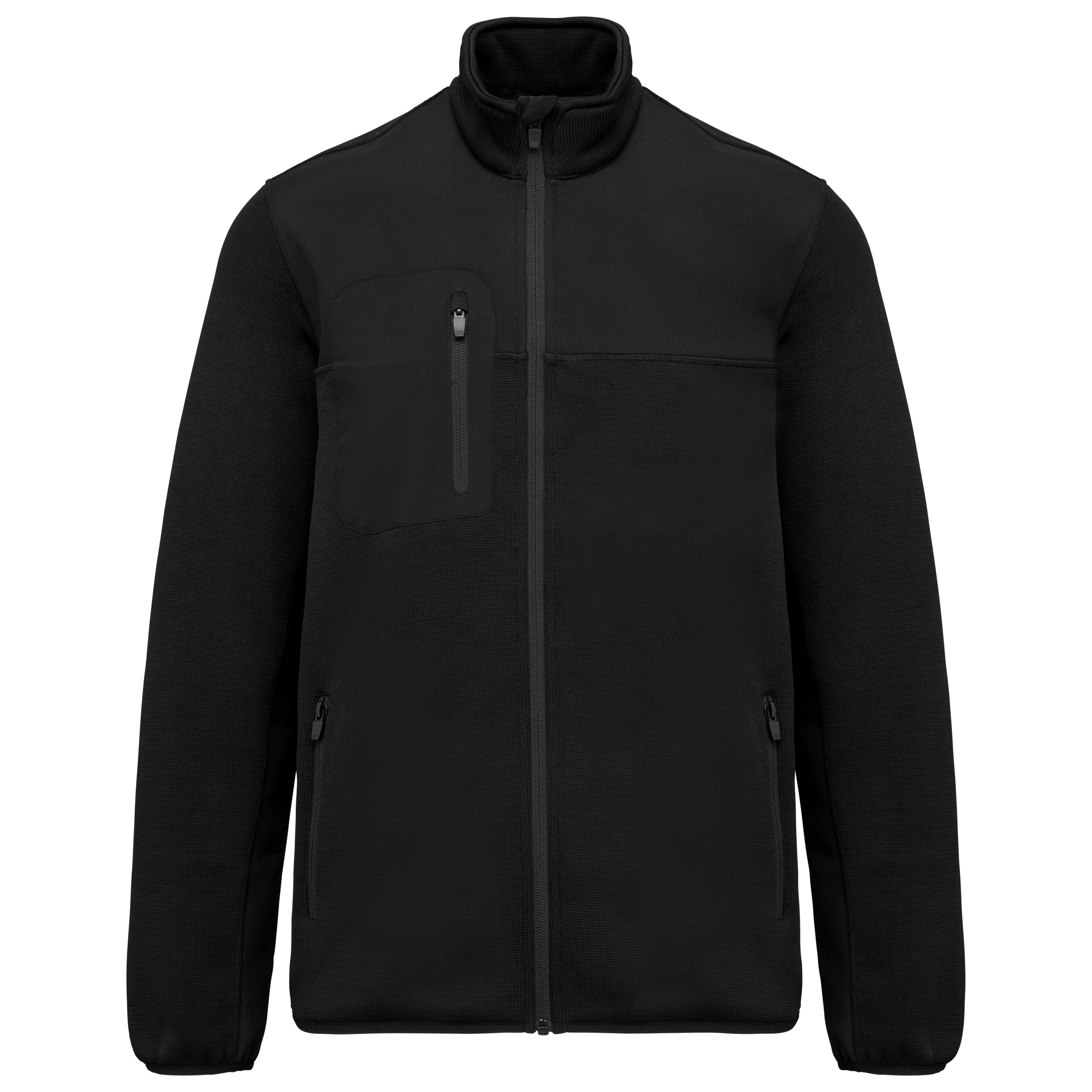 Recycelte Herren Polyestertrikot Jacke