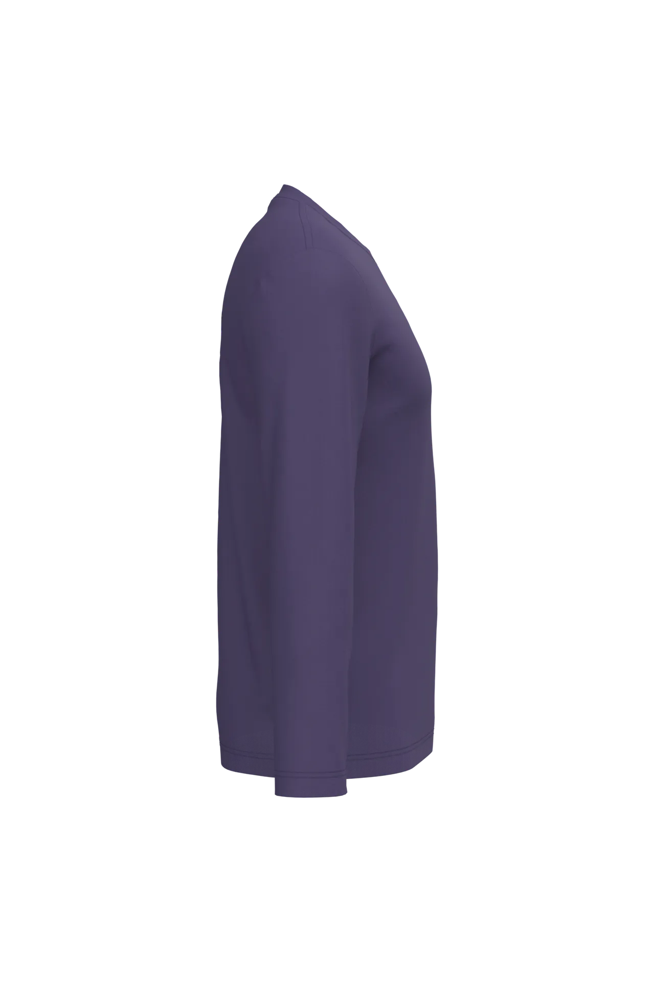 Herren Langarm-T-Shirt Rundhalsausschnitt