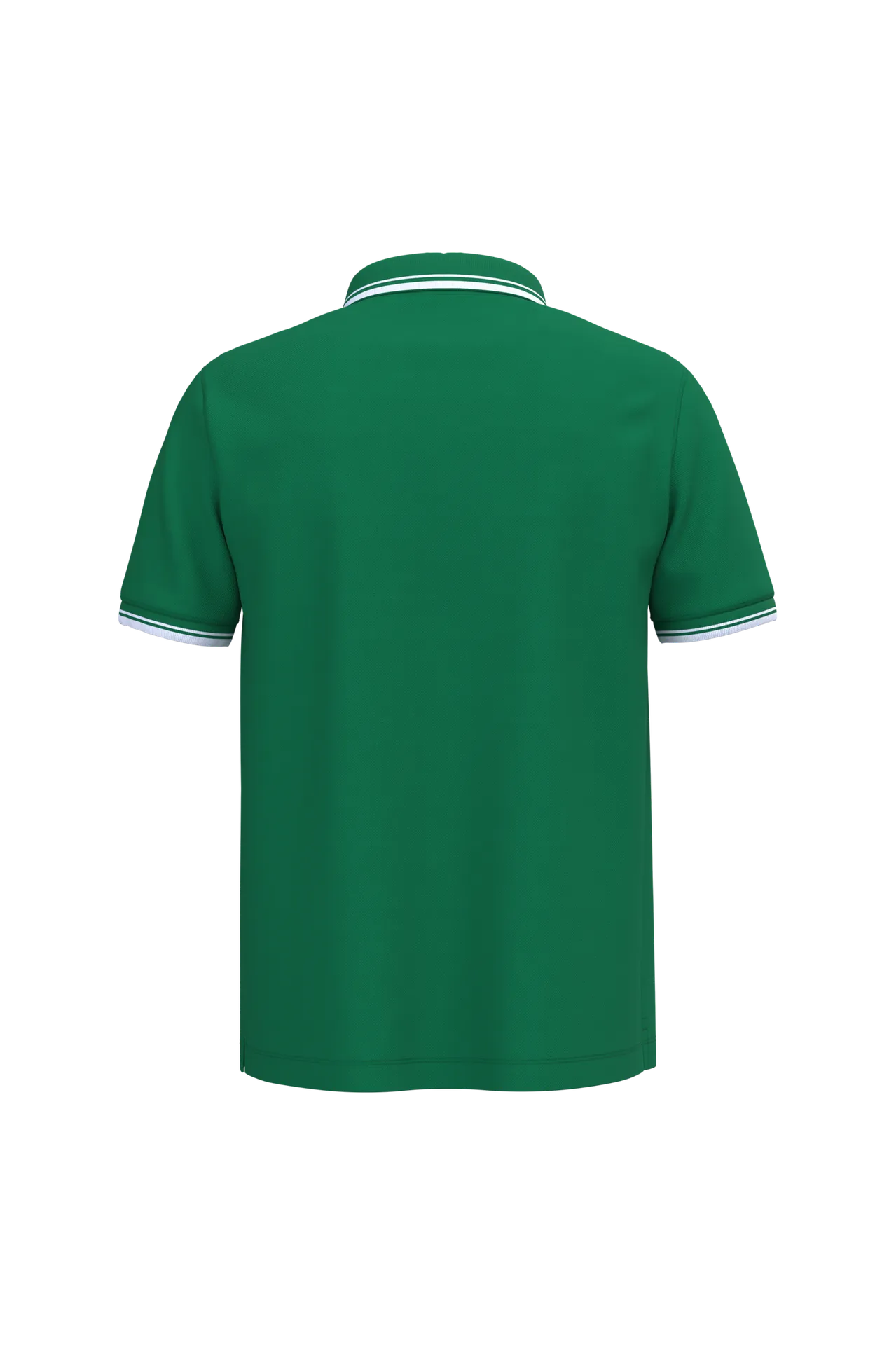 Herren Poloshirt mit kurzen Ärmeln und kontrastfarbenen Paspeln