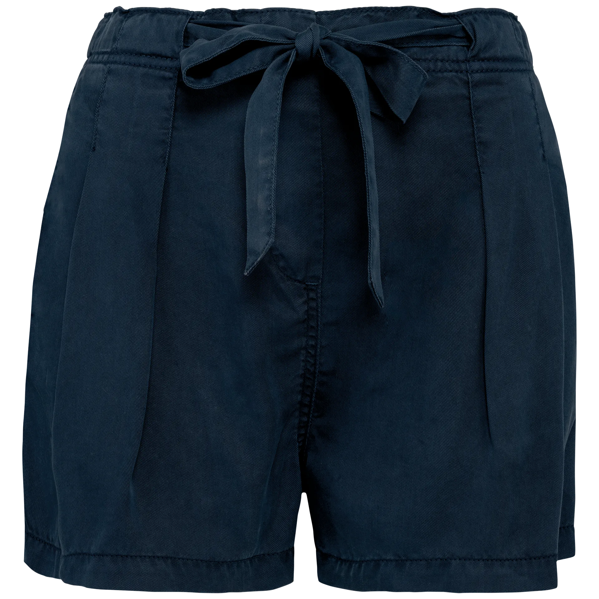 Umweltfreundliche ausgewaschene Damenshorts aus Lyocell