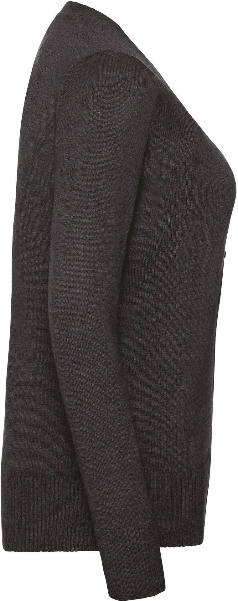 Ladies' V-neck Knitted Cardigan