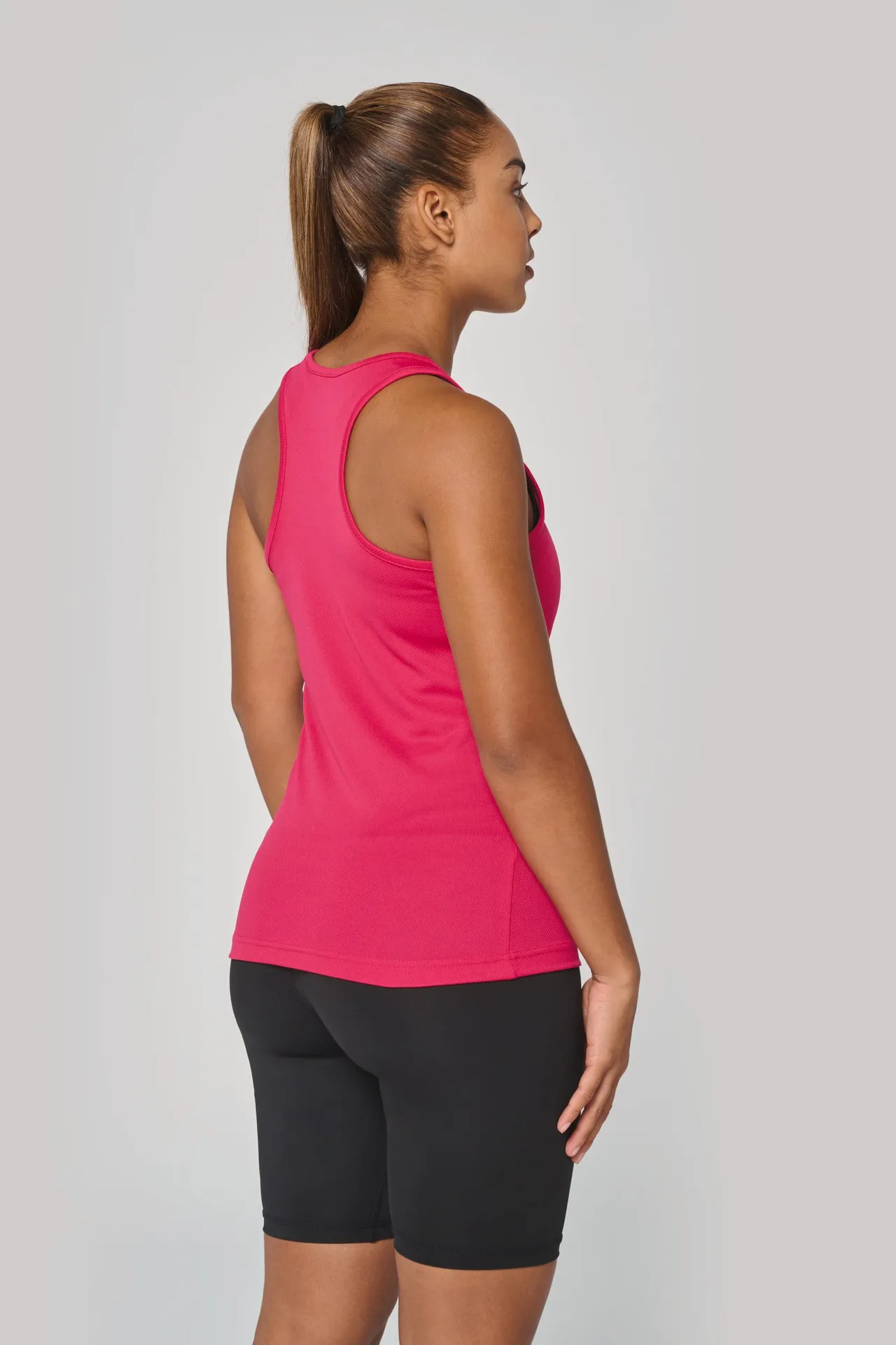 Damen Basic Sport Funktionsshirt ärmellos