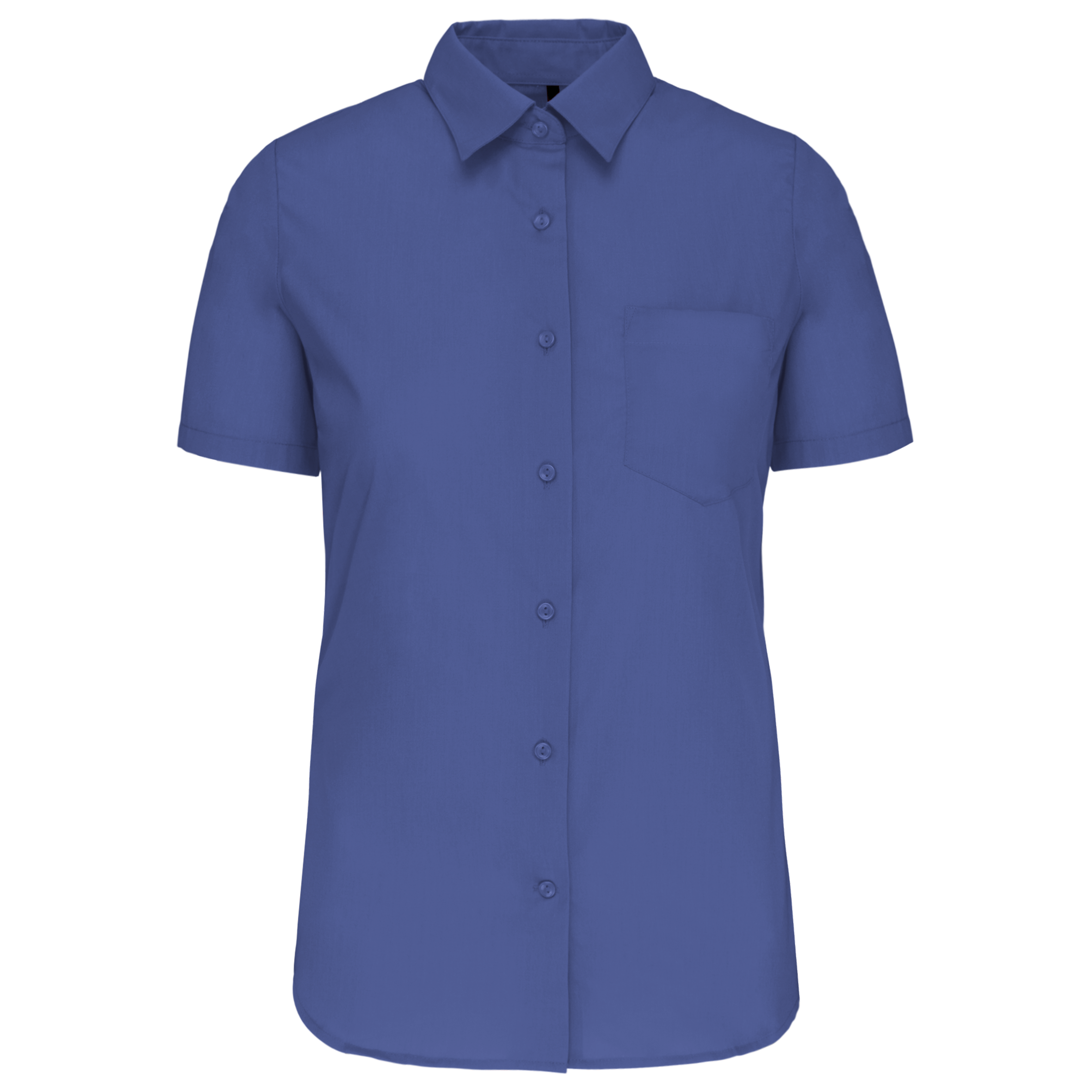 Damen Popelinebluse Kurzarm
