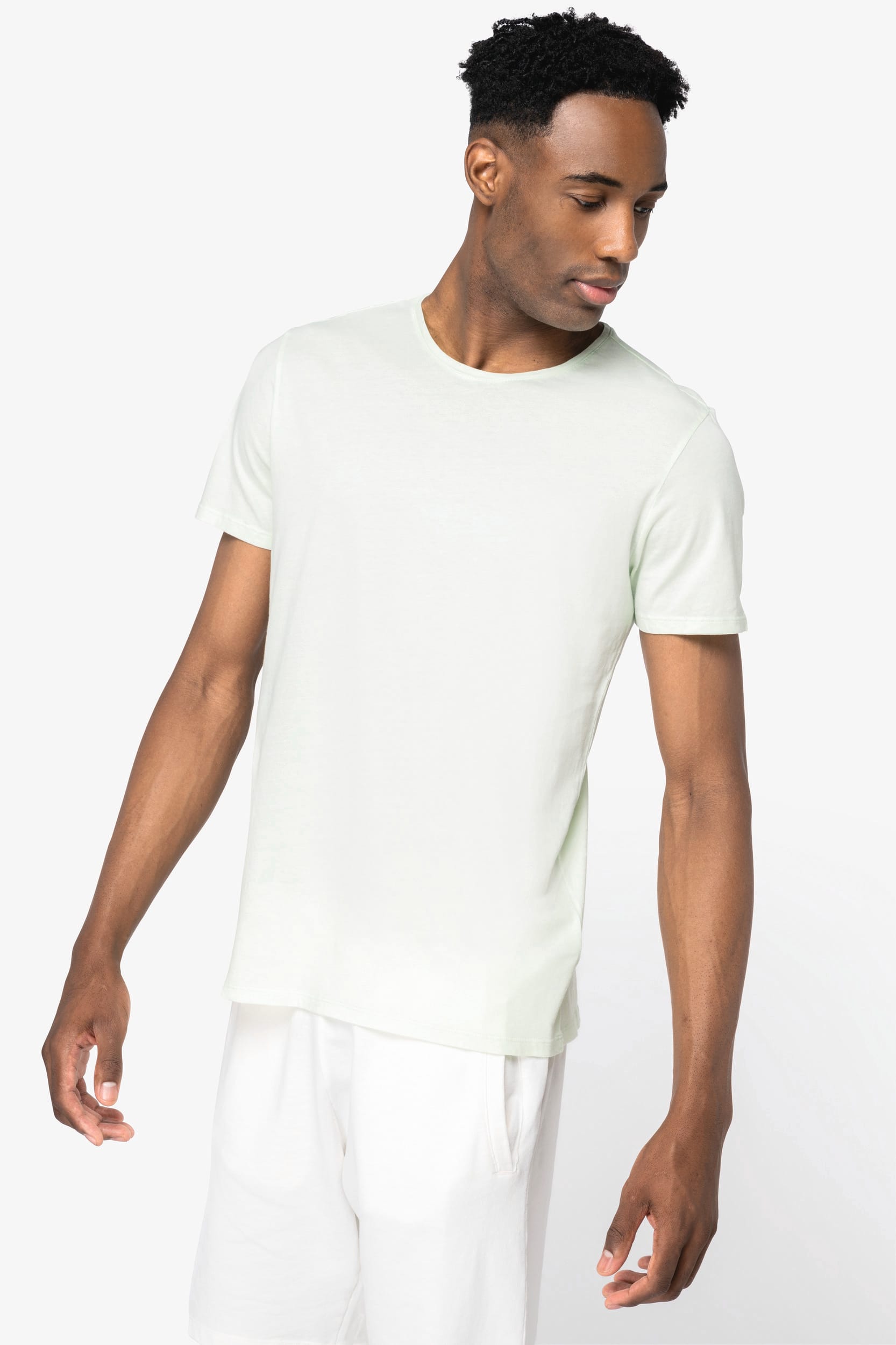 Umweltfreundliches ausgewaschenes Unisex-T-Shirt