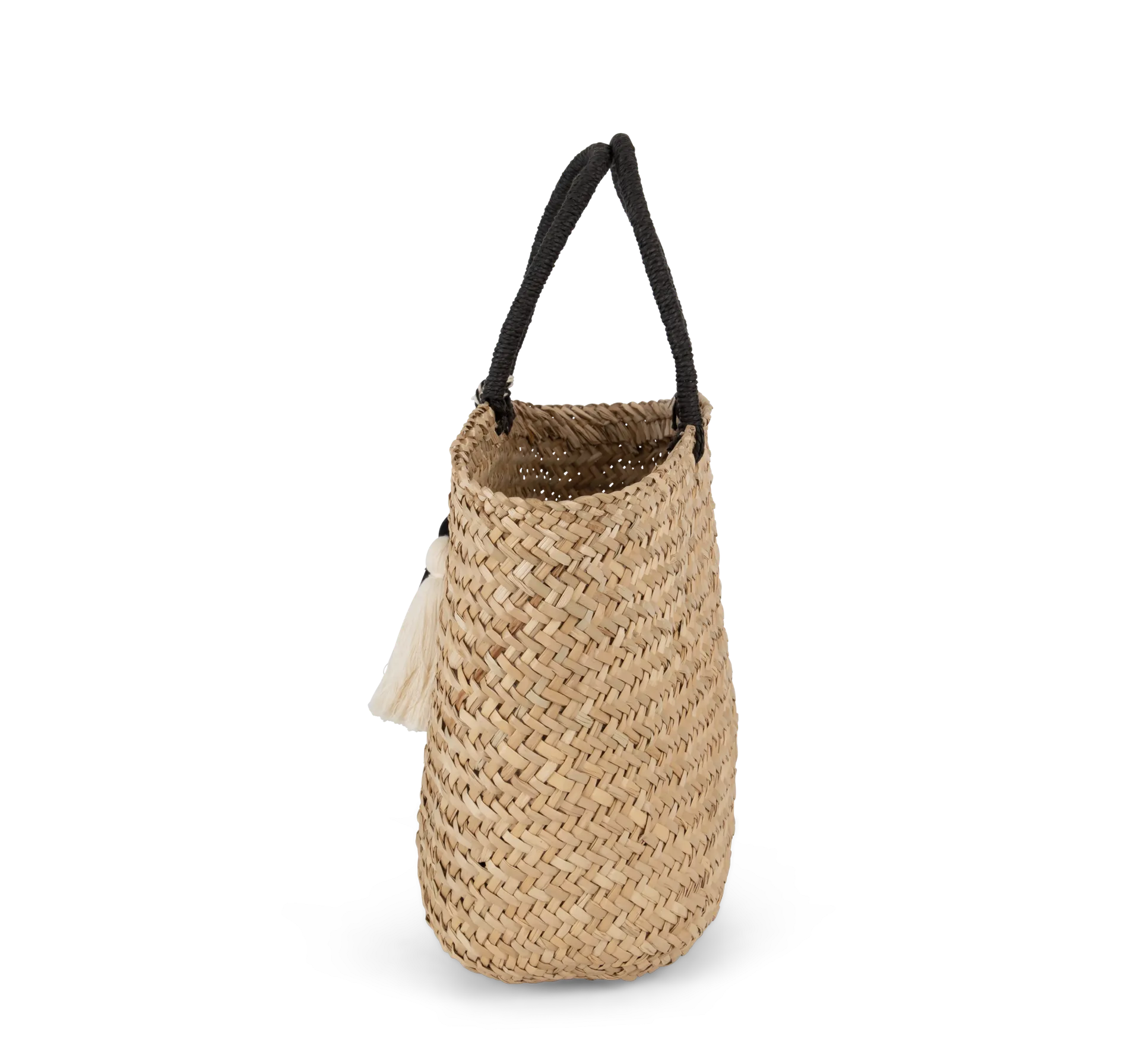 Einkaufskorb aus stroh