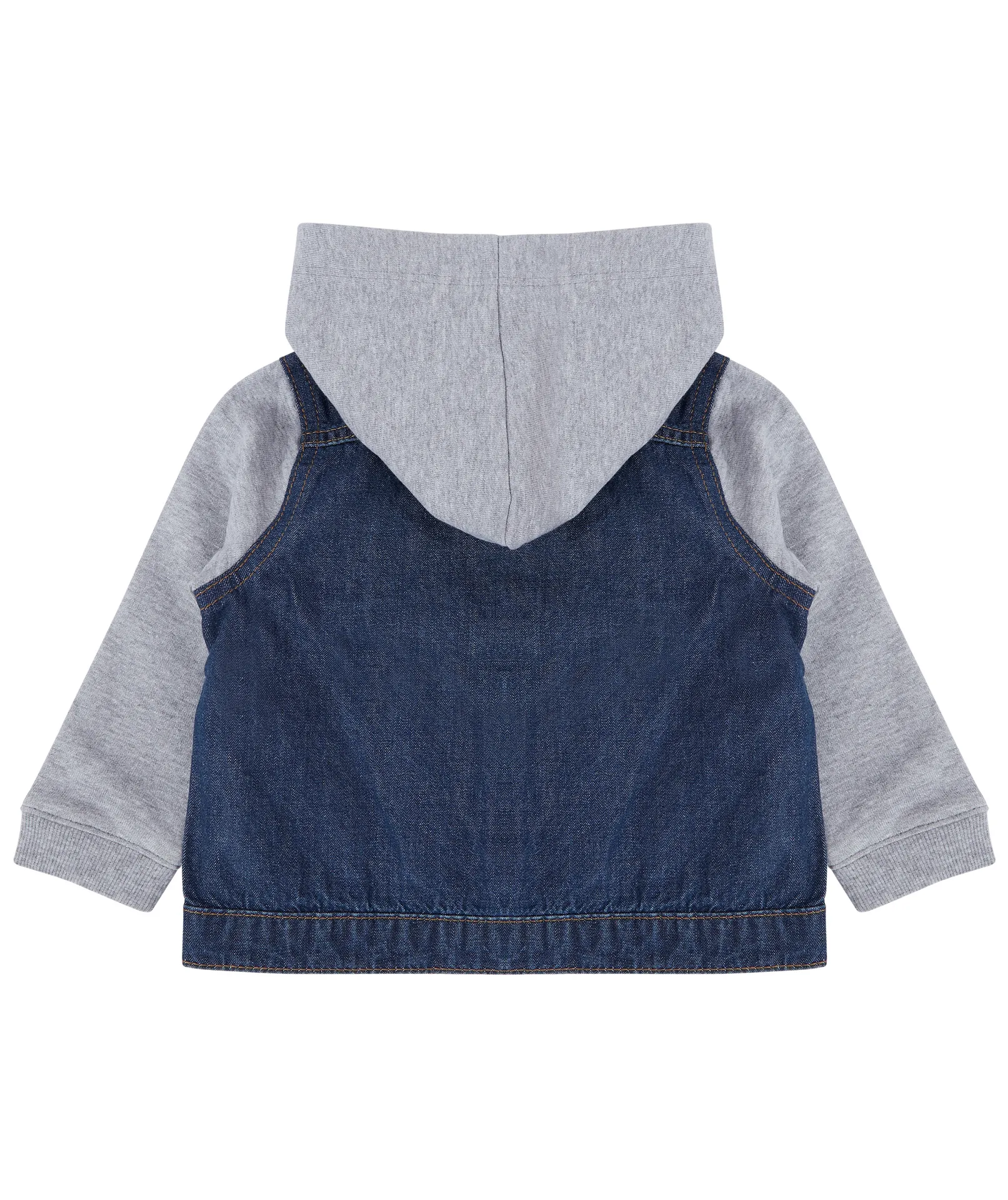 Kinder-Jeansjacke mit Kapuze