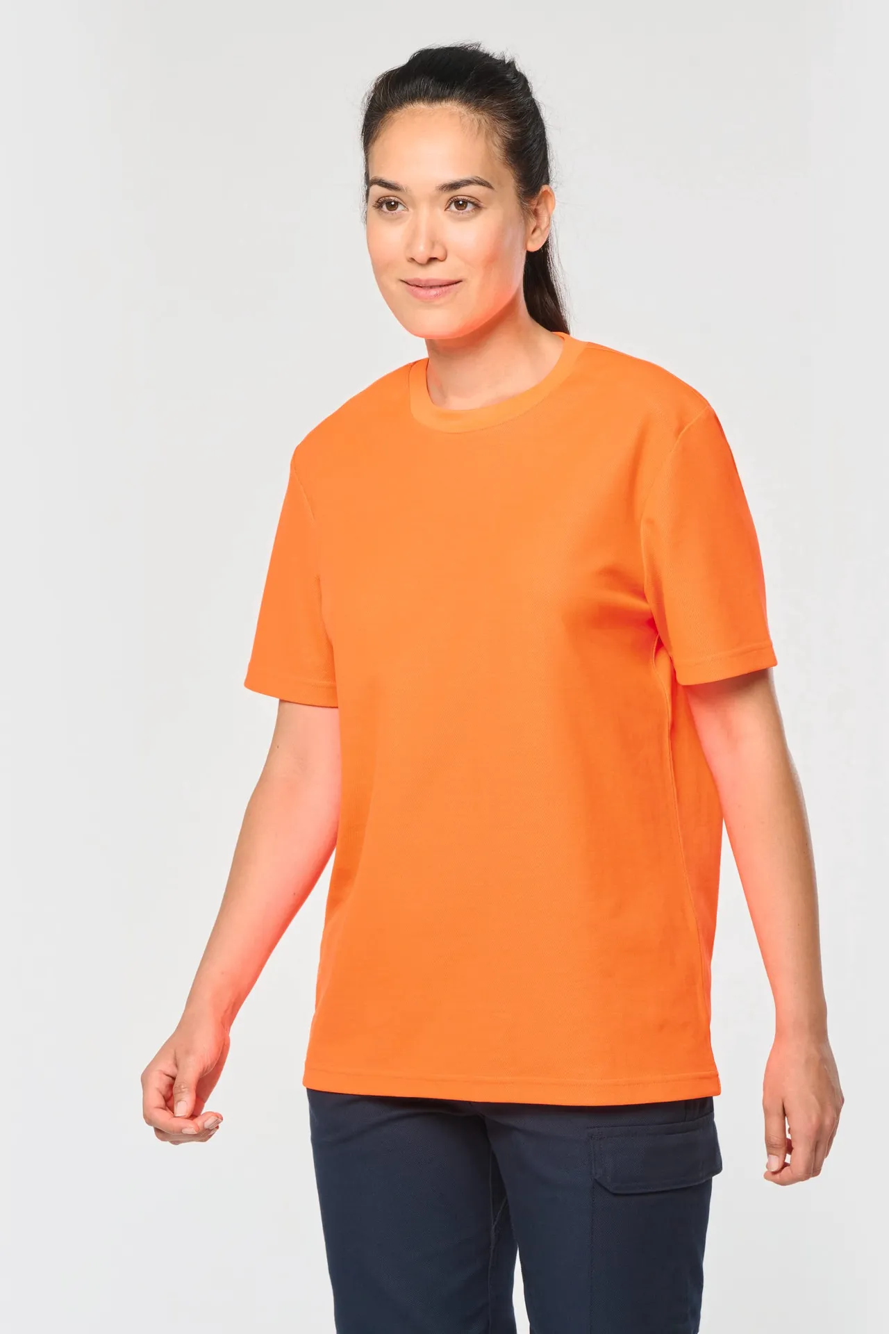 Umweltfreundliches Unisex Workwear T-Shirt aus Baumwolle/Polyester