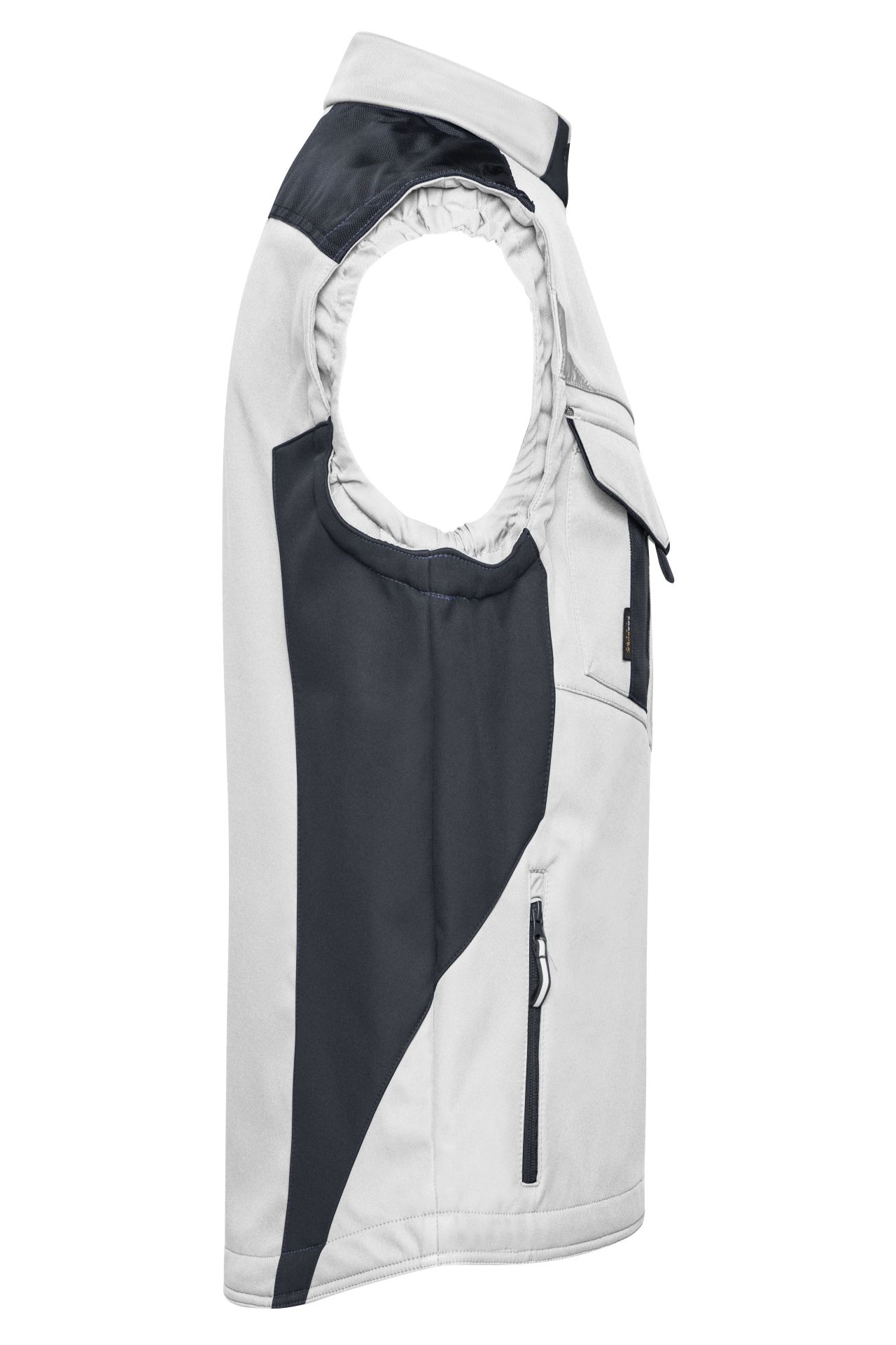 James & Nicholson JN845 – Funktionale Softshell-Arbeitsweste mit CORDURA®