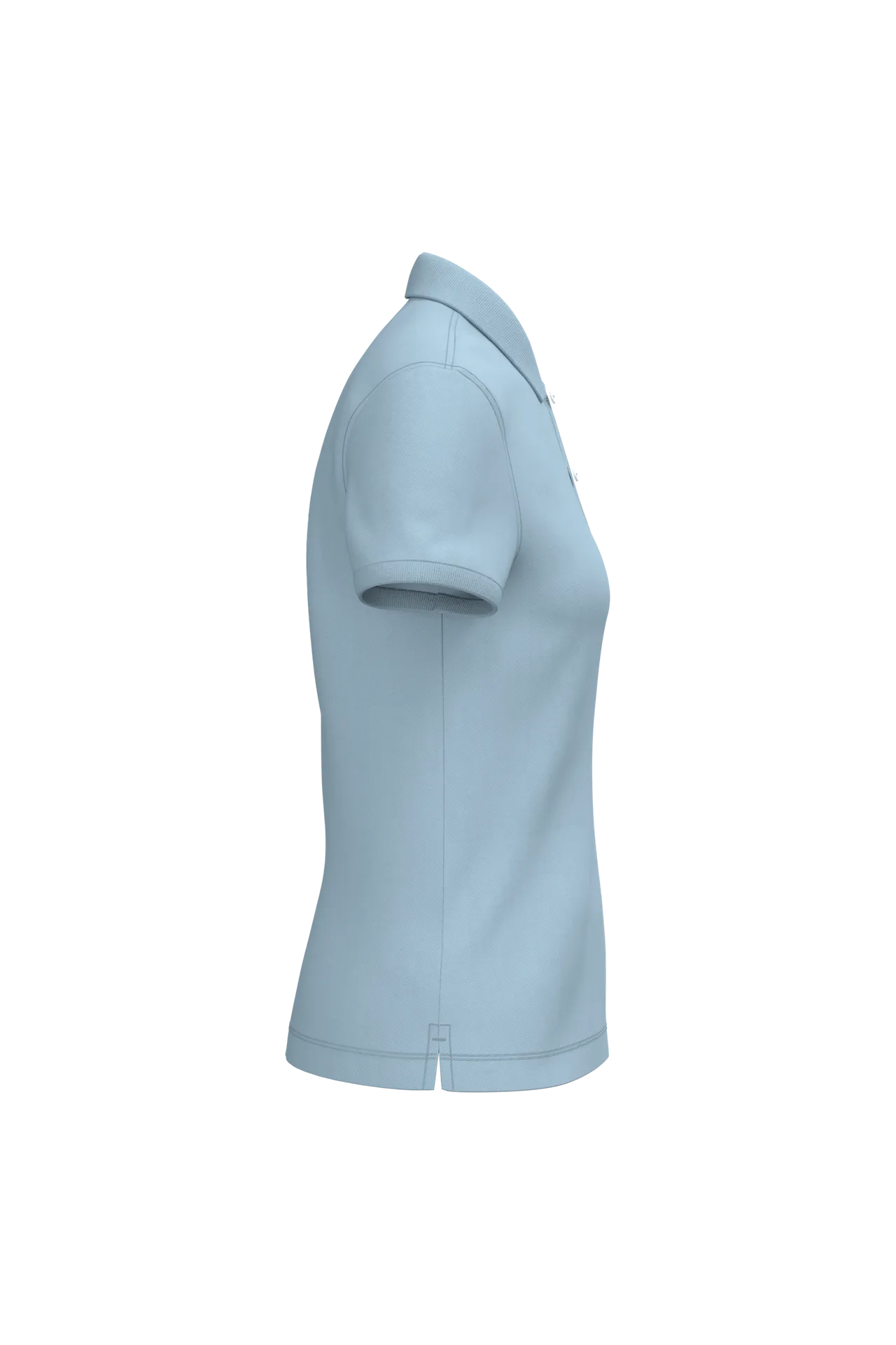 Umweltfreundliches Polohemd aus Pikeetrikot für Damen