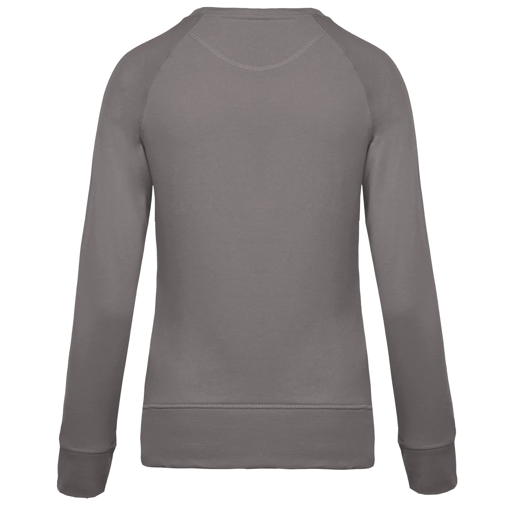 Damen Sweatshirt BIO-BAUMWOLLE Rundhalsausschnitt Raglanärmel