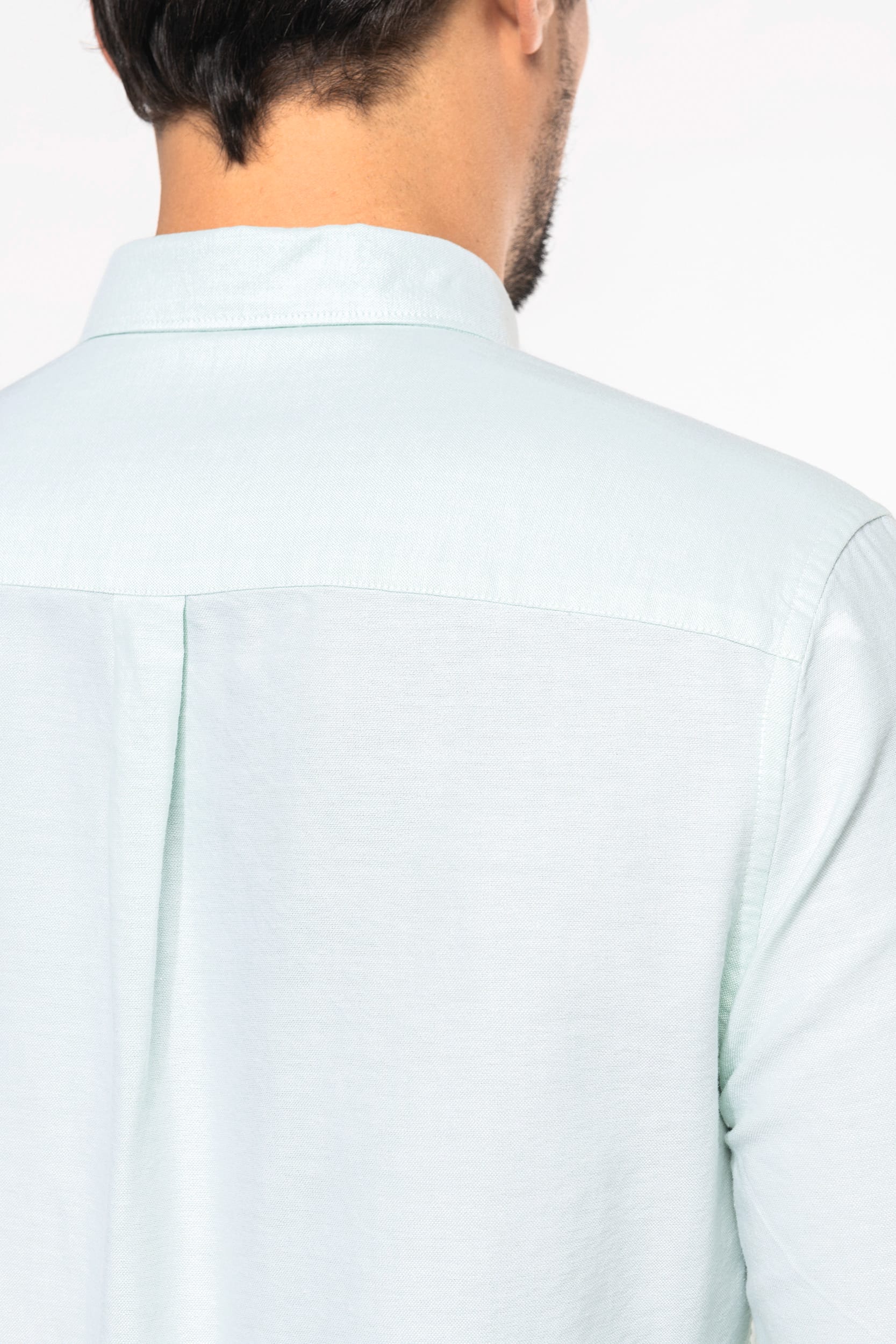 Oxford-Herrenhemd mit langen Ärmeln