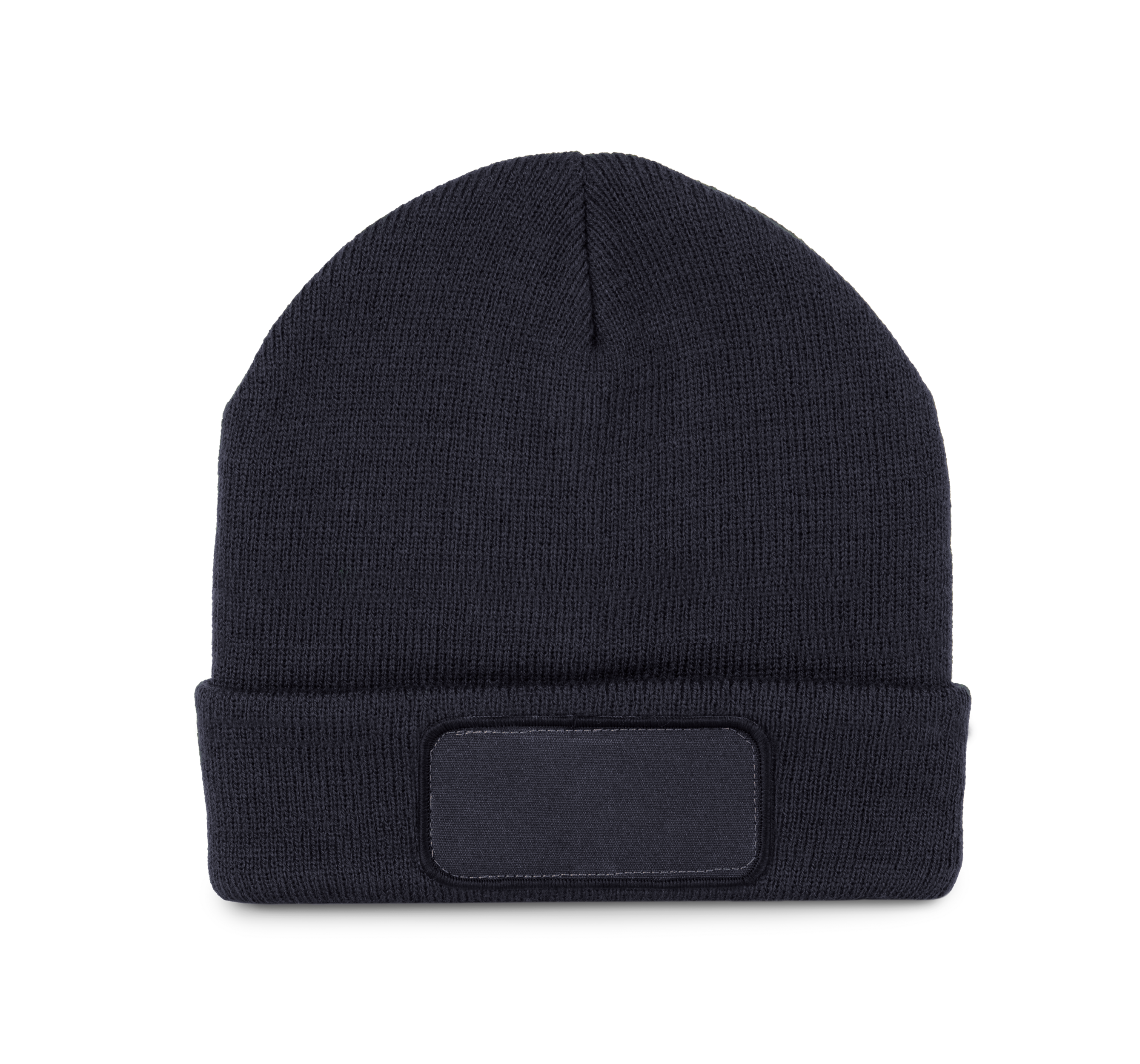 Recycelte Mütze mit Patch und Thinsulate™-Futter