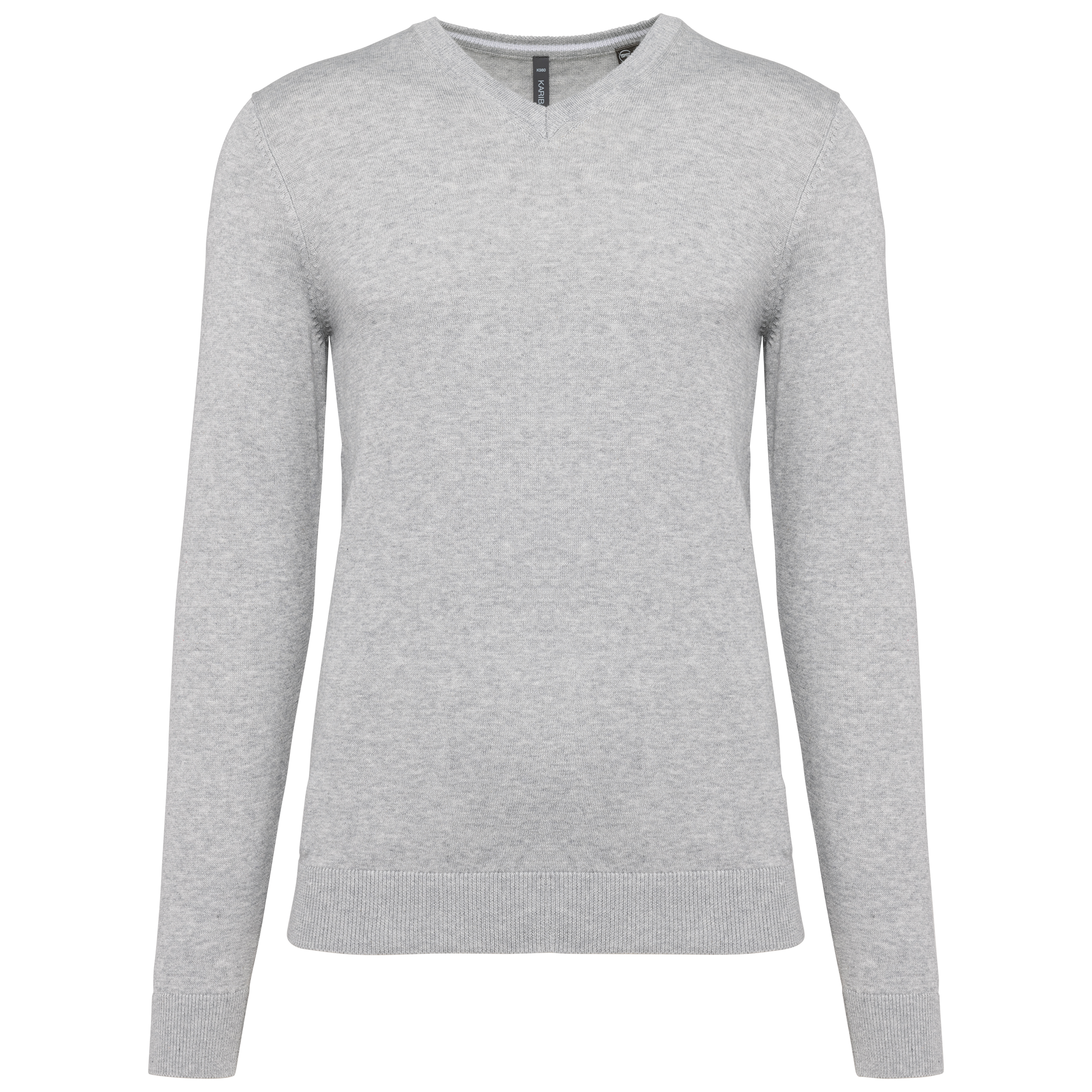 Umweltfreundlicher Herrenpullover mit V-Ausschnitt