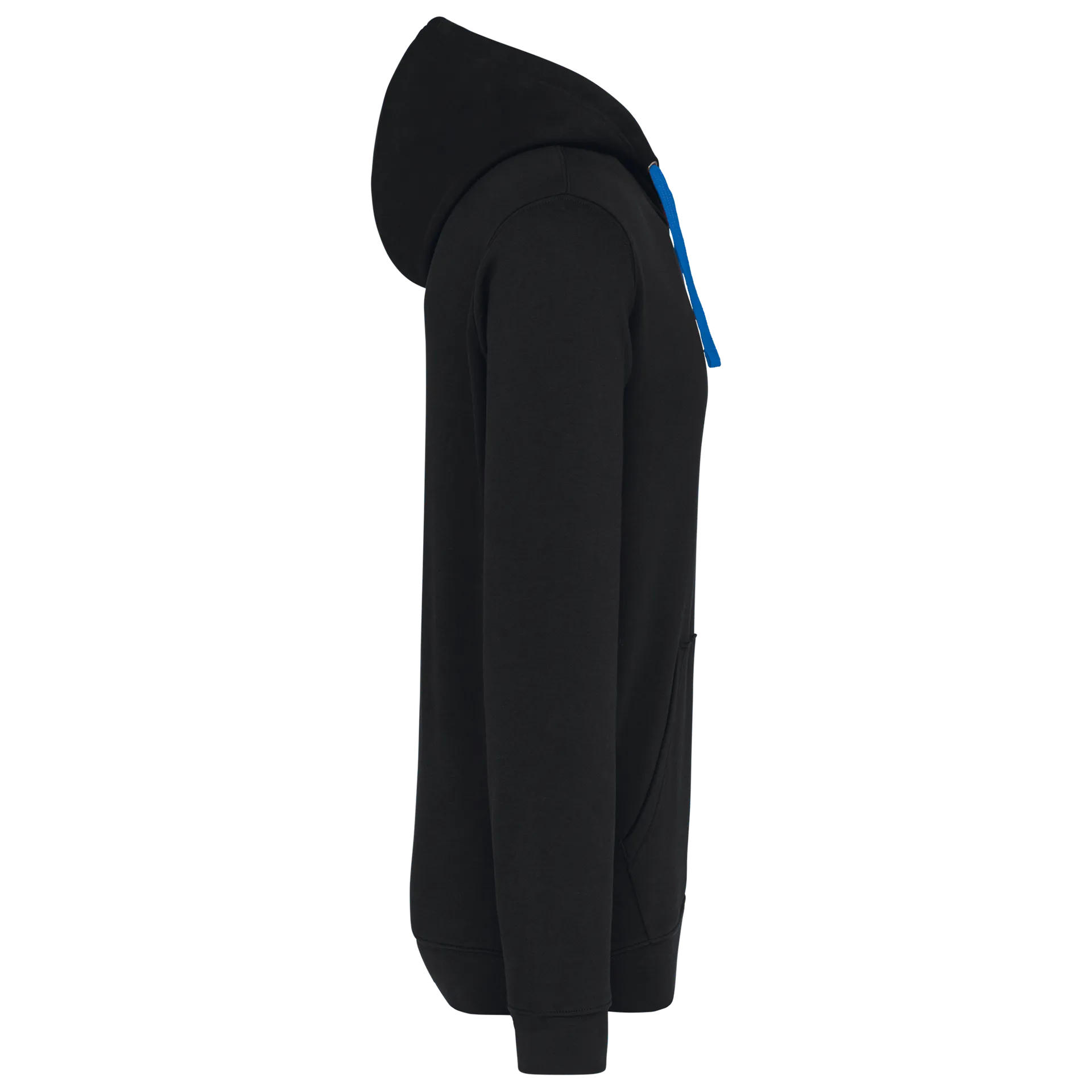 Herren-kapuzensweatshirt bicolor