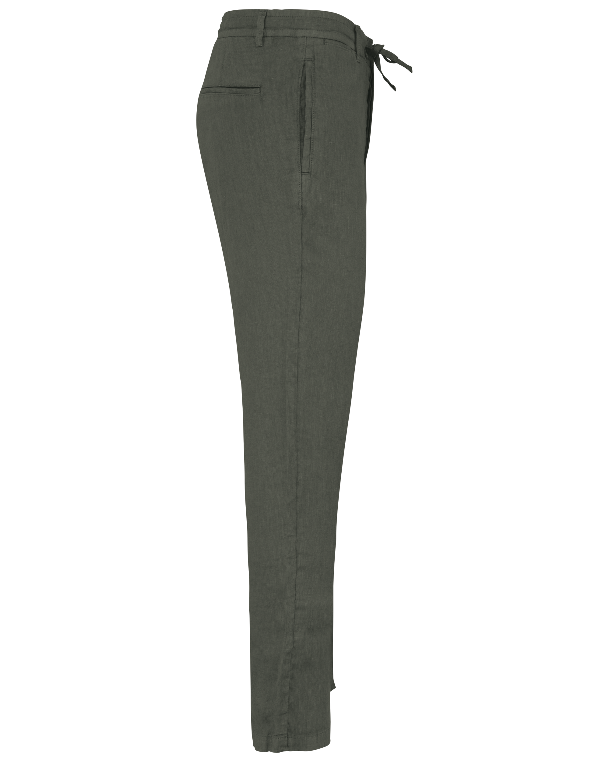 Ausgewaschene Herrenhose aus Leinen