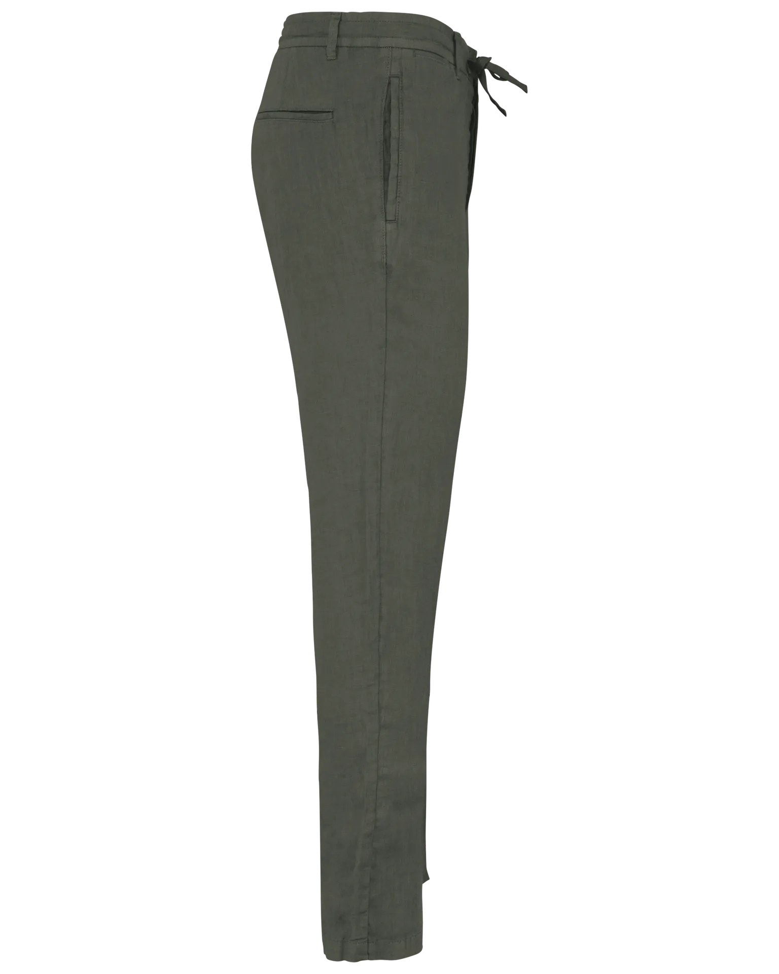 Ausgewaschene Herrenhose aus Leinen