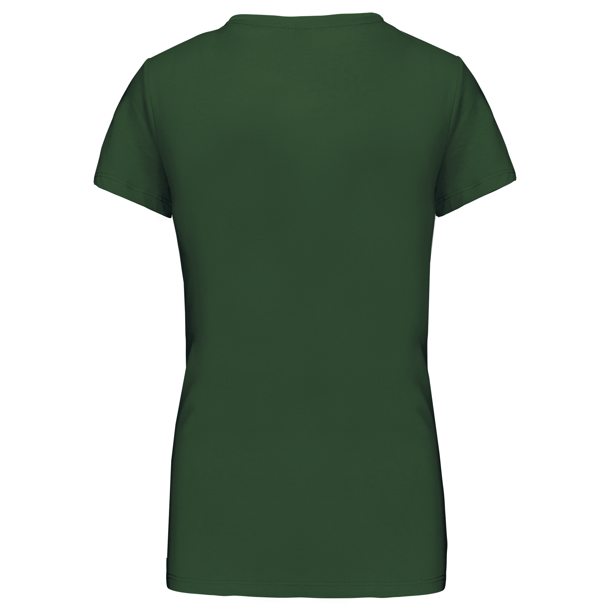 Ladies' short-sleeved crew neck T-shirt