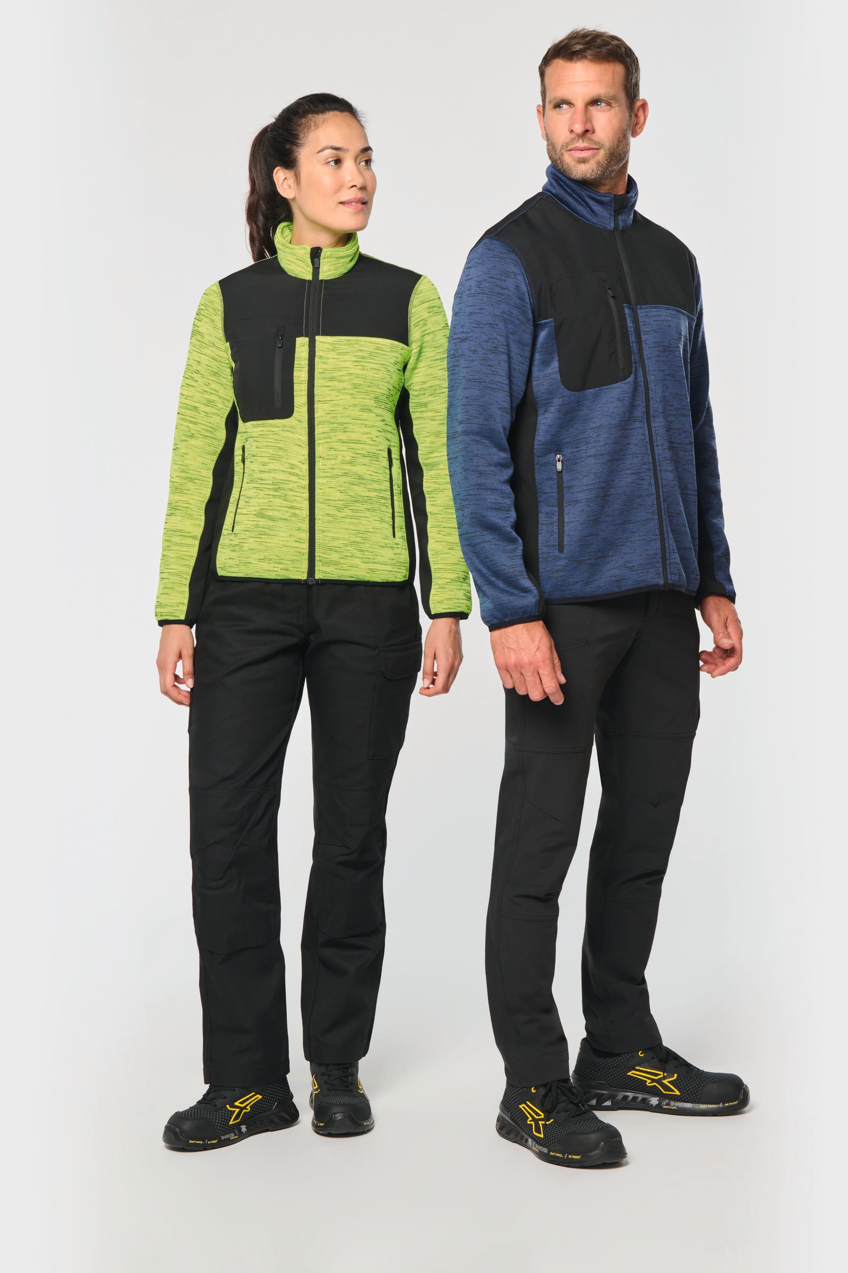 Recycelte Herren Polyestertrikot Jacke