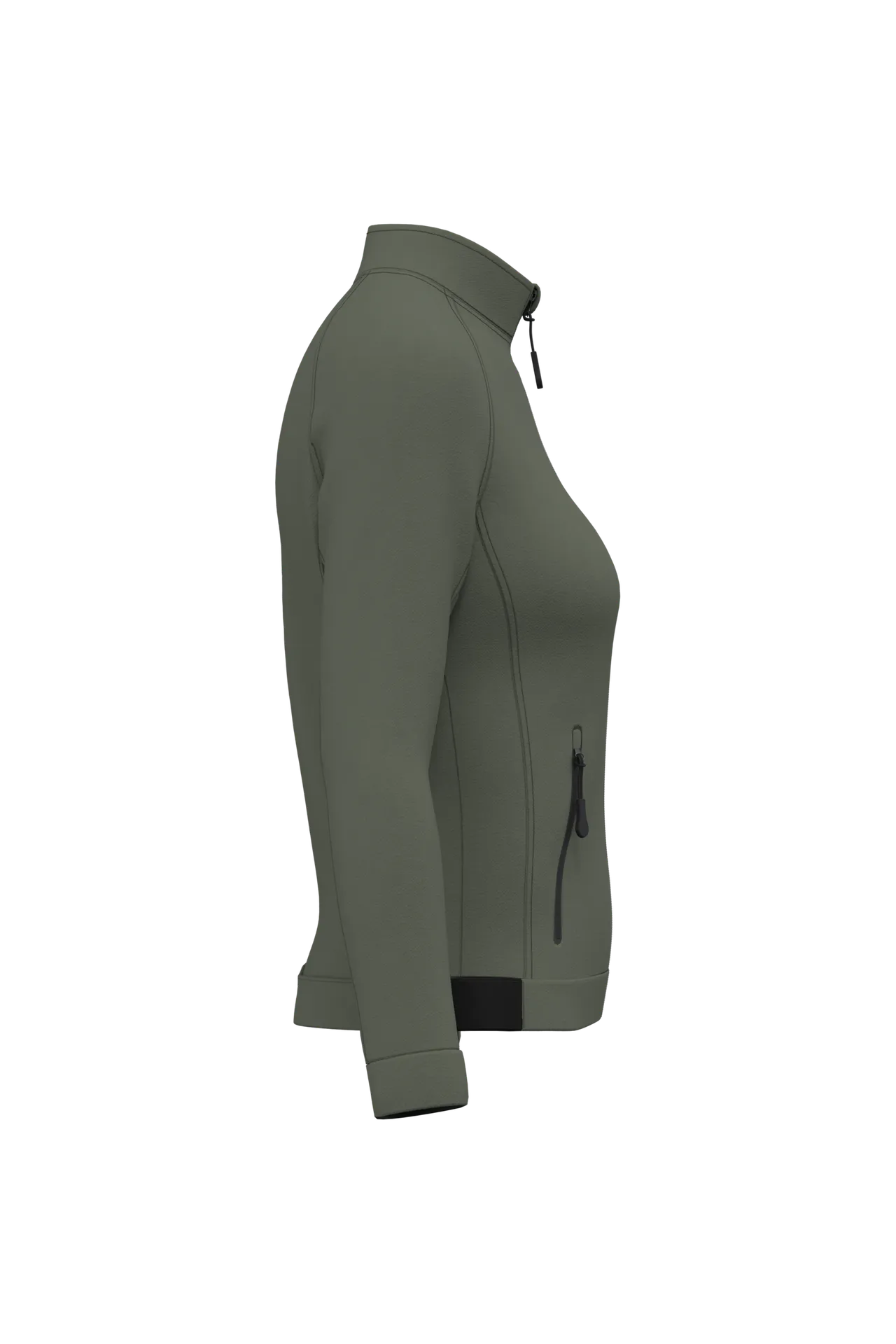 Damenjacke mit hochgeschlossenem Kragen