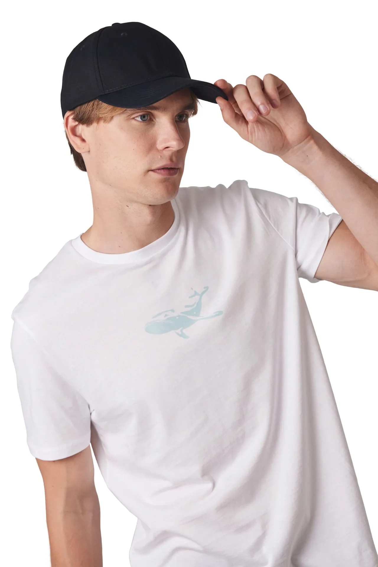 6-Panel-Kappe aus recycelter Baumwolle