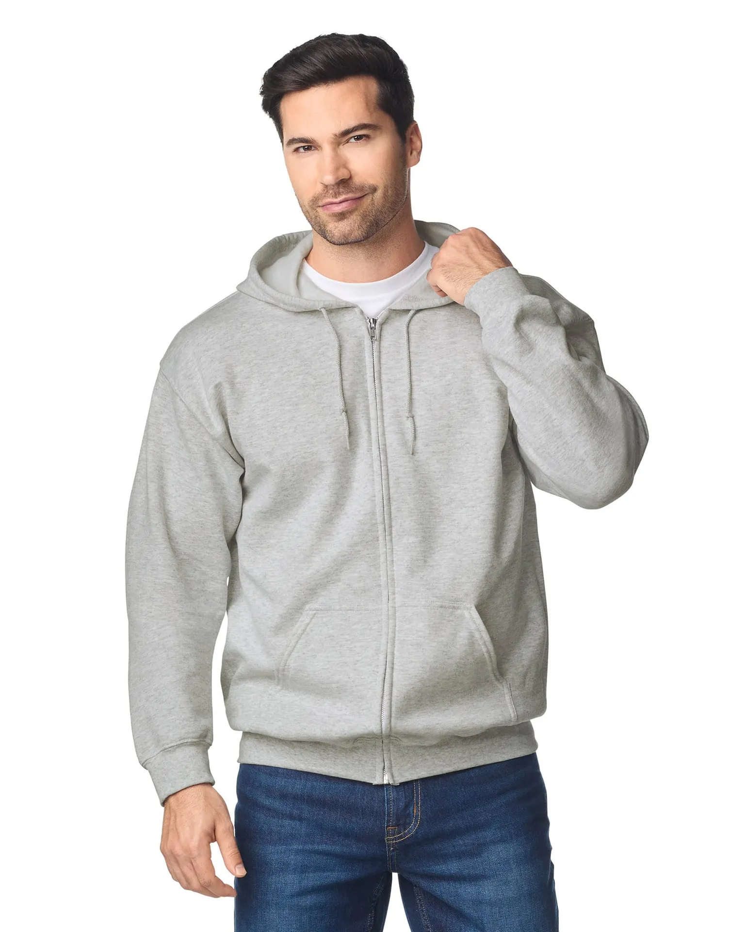 Heavy Blend™classic Fit Adult Full Zip Hooded Sweatshirt