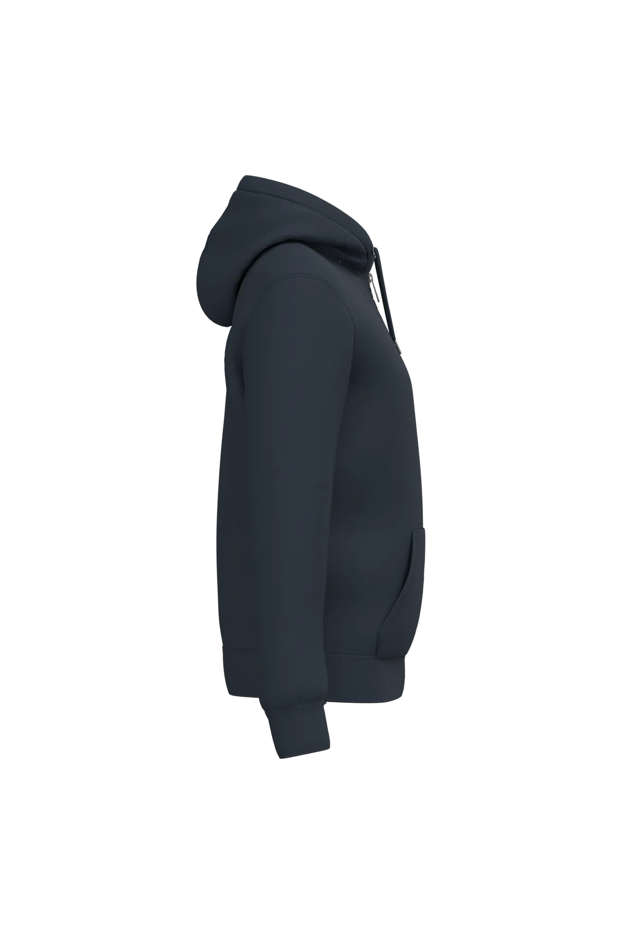 Umweltfreundliches Unisex-Sweatshirt mit Reißverschluss und Sherpa-Futter