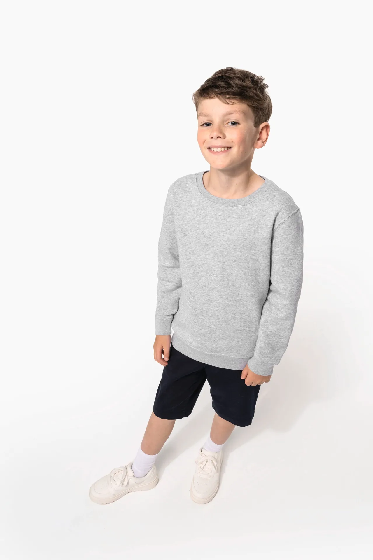 Sweatshirt mit Rundhalsausschnitt für Kinder