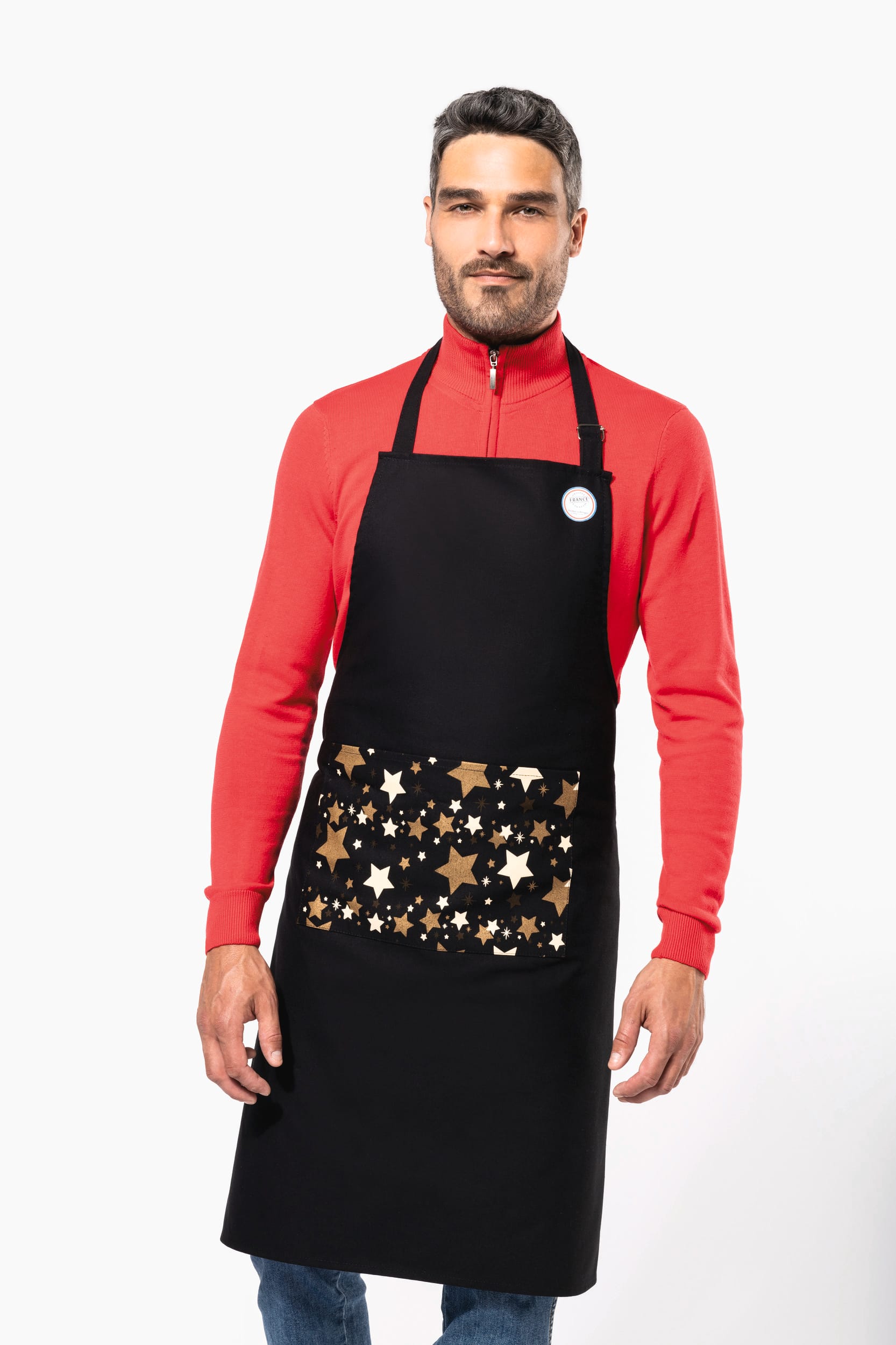 Weihnachtsschürze Erwachsene „Herkunftsland Frankreich garantiert“