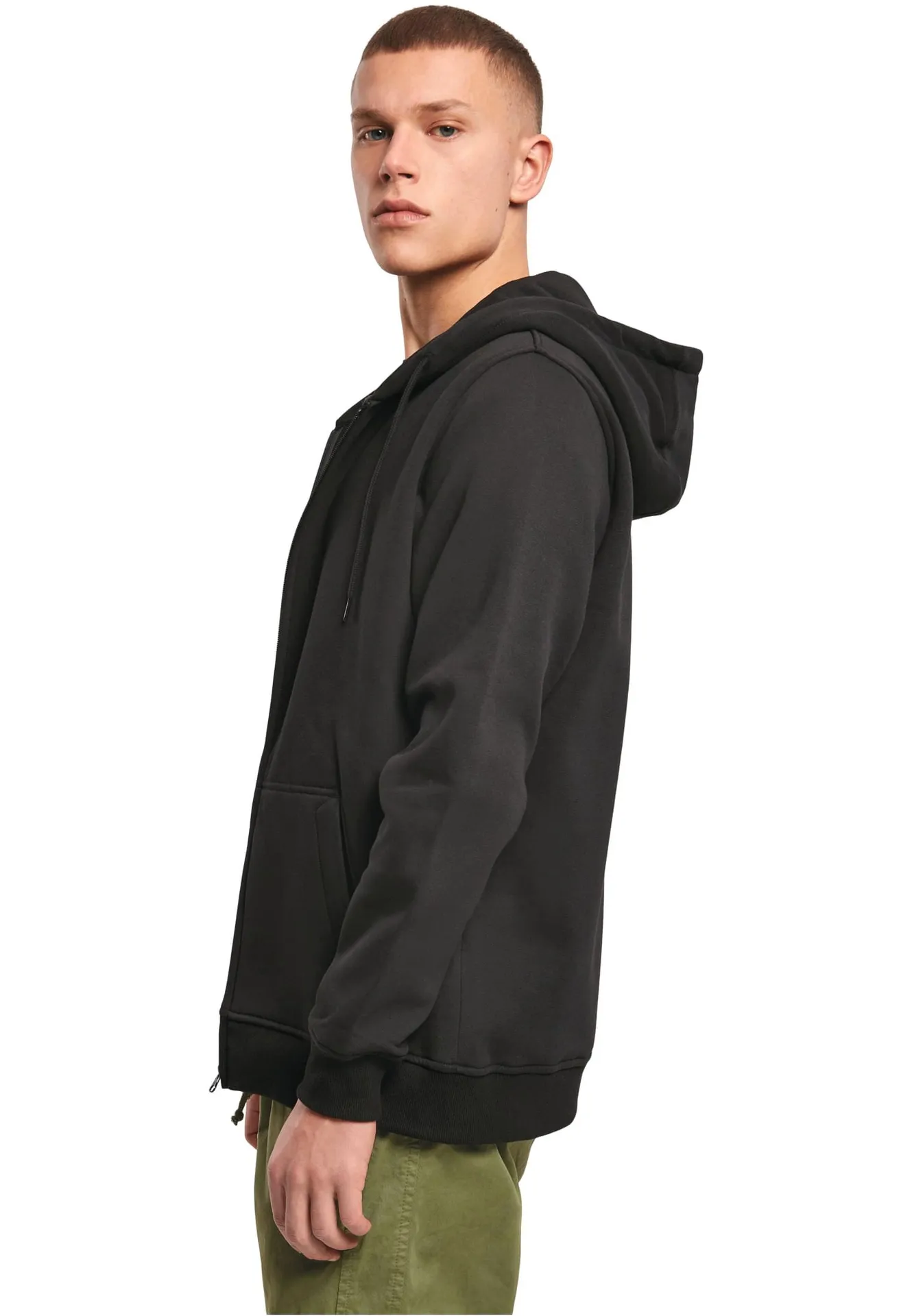 Heavyweight Kapuzensweatshirt mit Reißverschluss