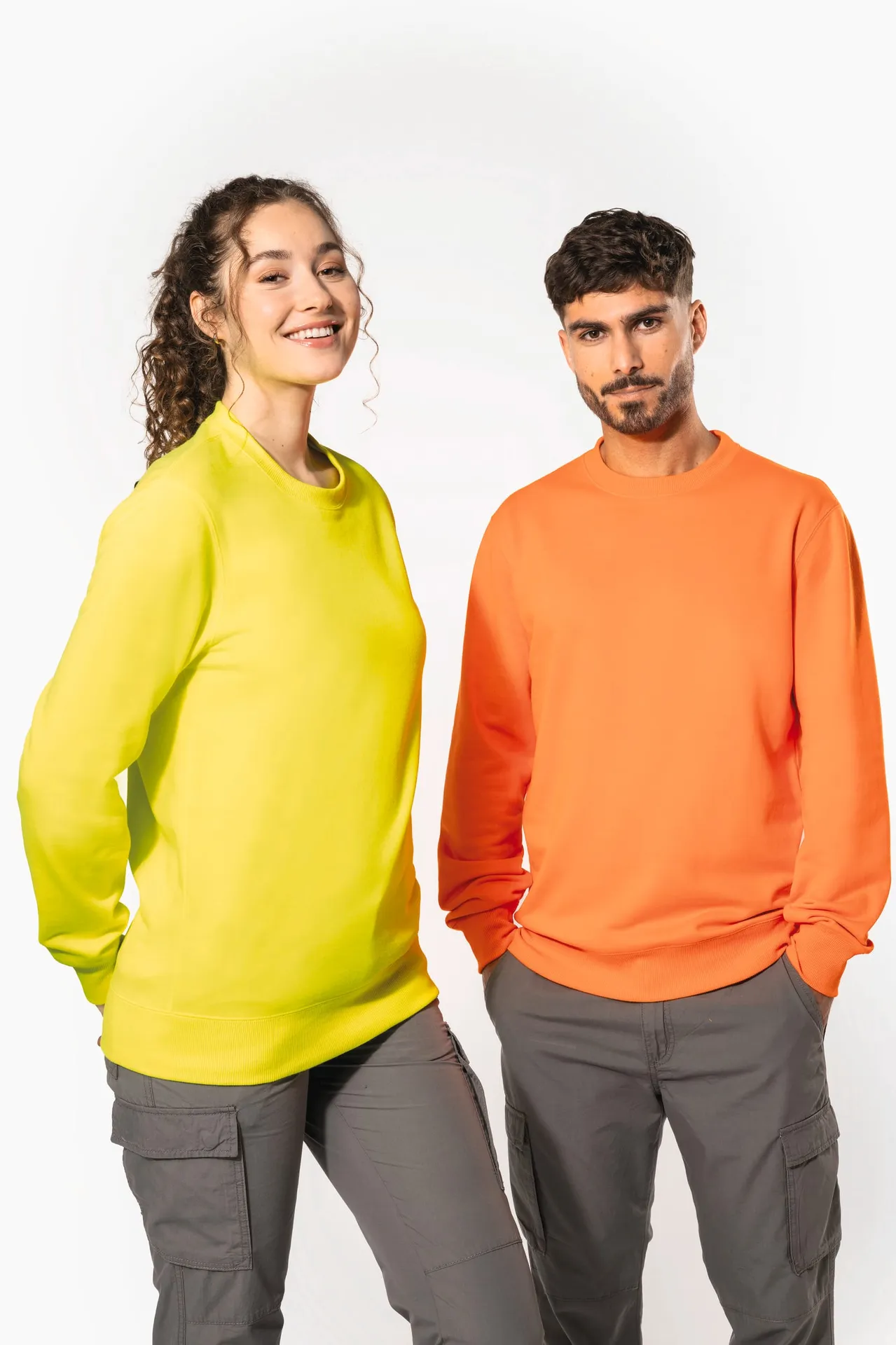 Recyceltes Unisex-Sweatshirt mit Rundhalsausschnitt