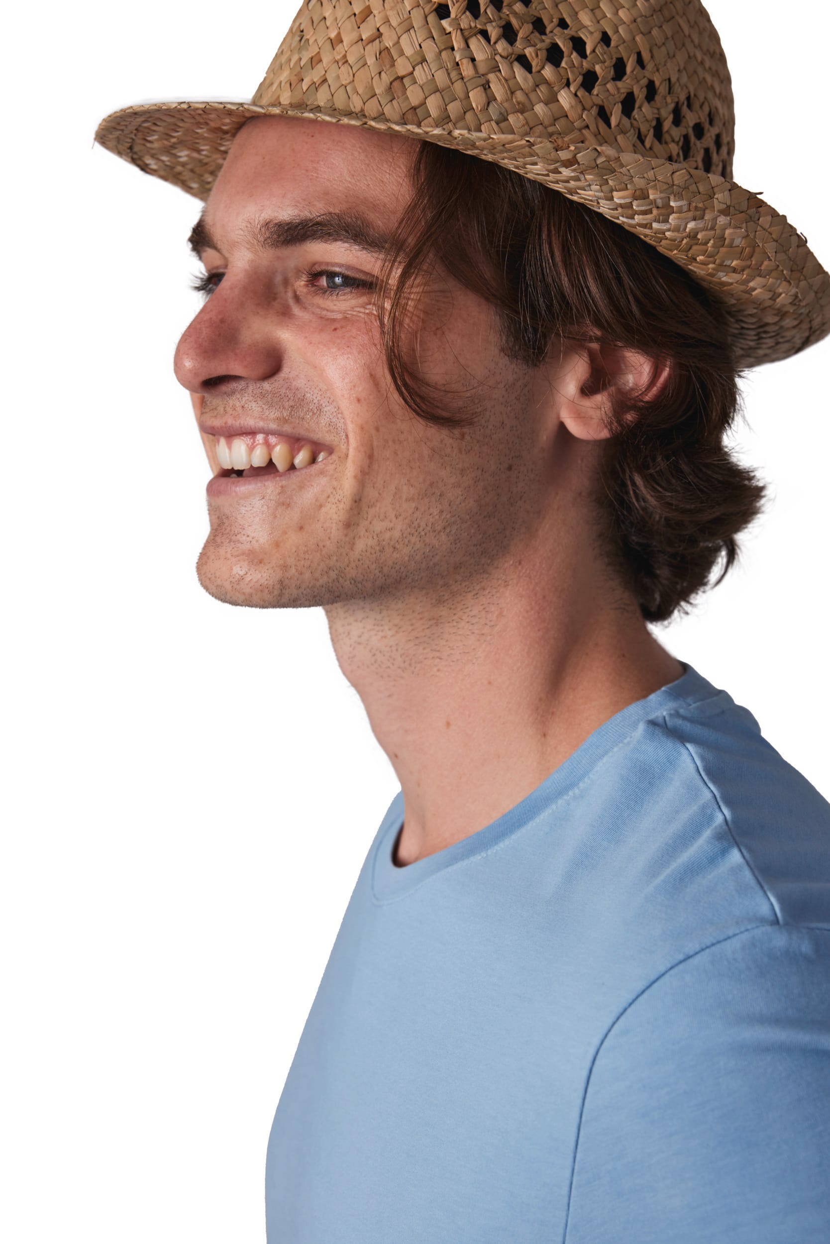 Strohhut im Panama-Stil