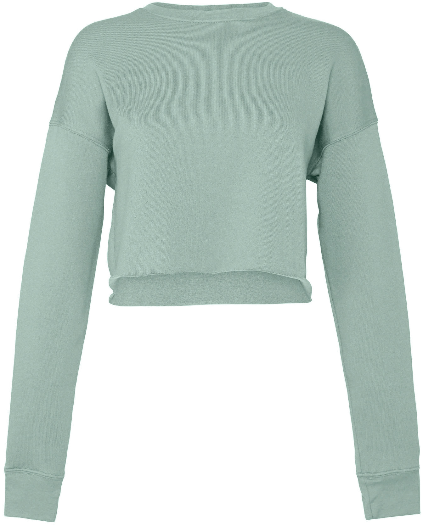 Cropped Kapuzensweatshirt für Damen