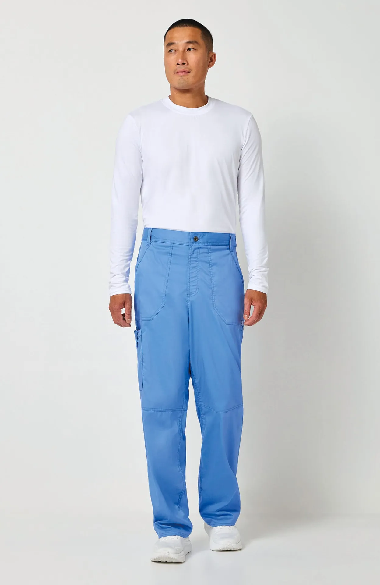 Herren-Cargohose mit Schlitz