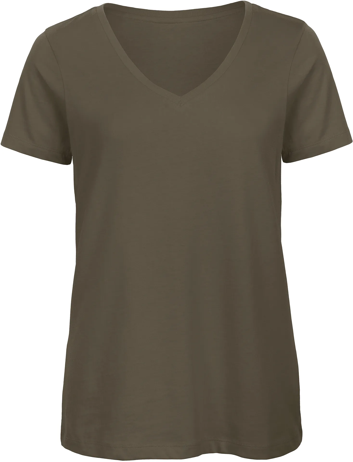 Ladies' Organic Inspire Cotton V-neck T-shirt