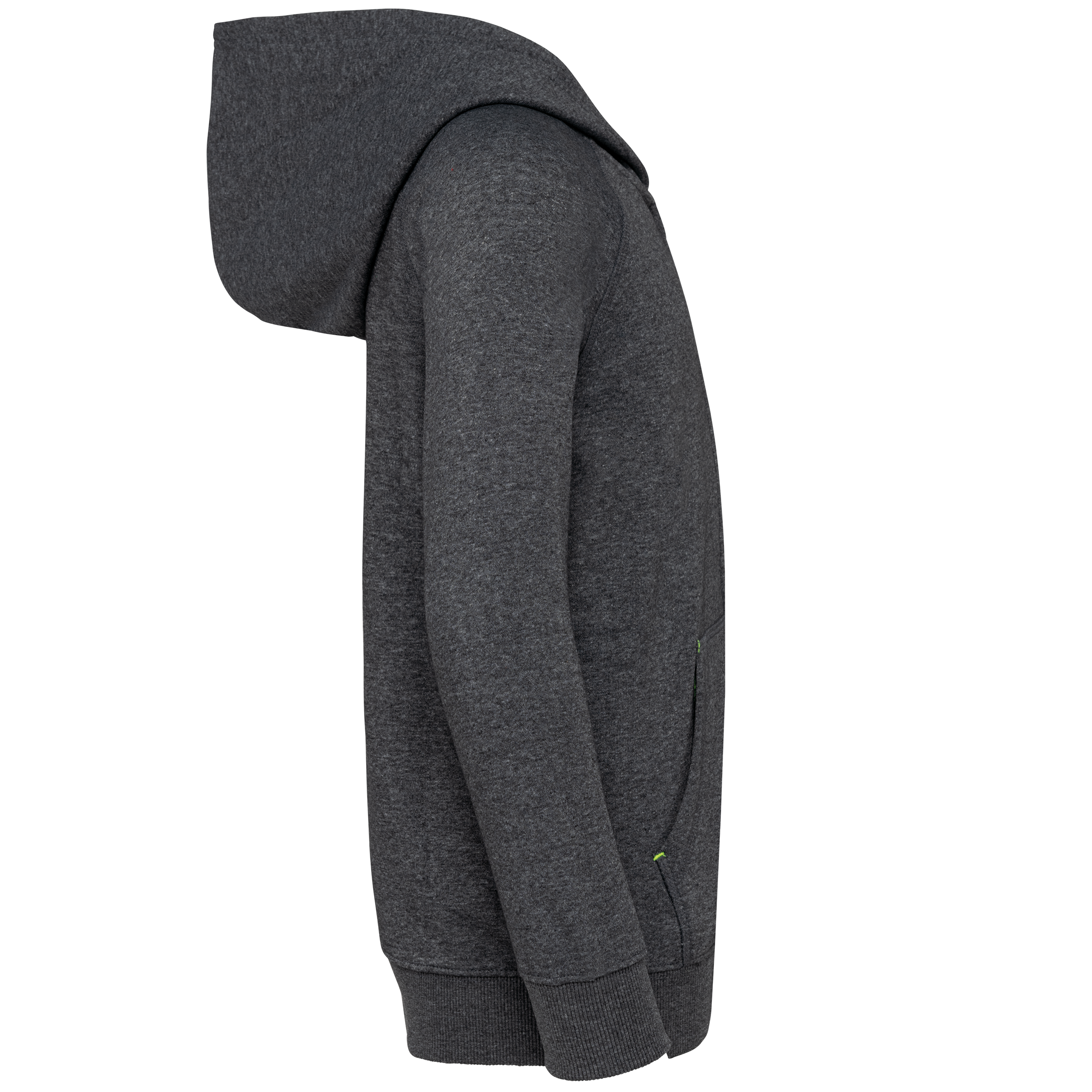 Kinderjacke mit Reißverschluss und Kapuze