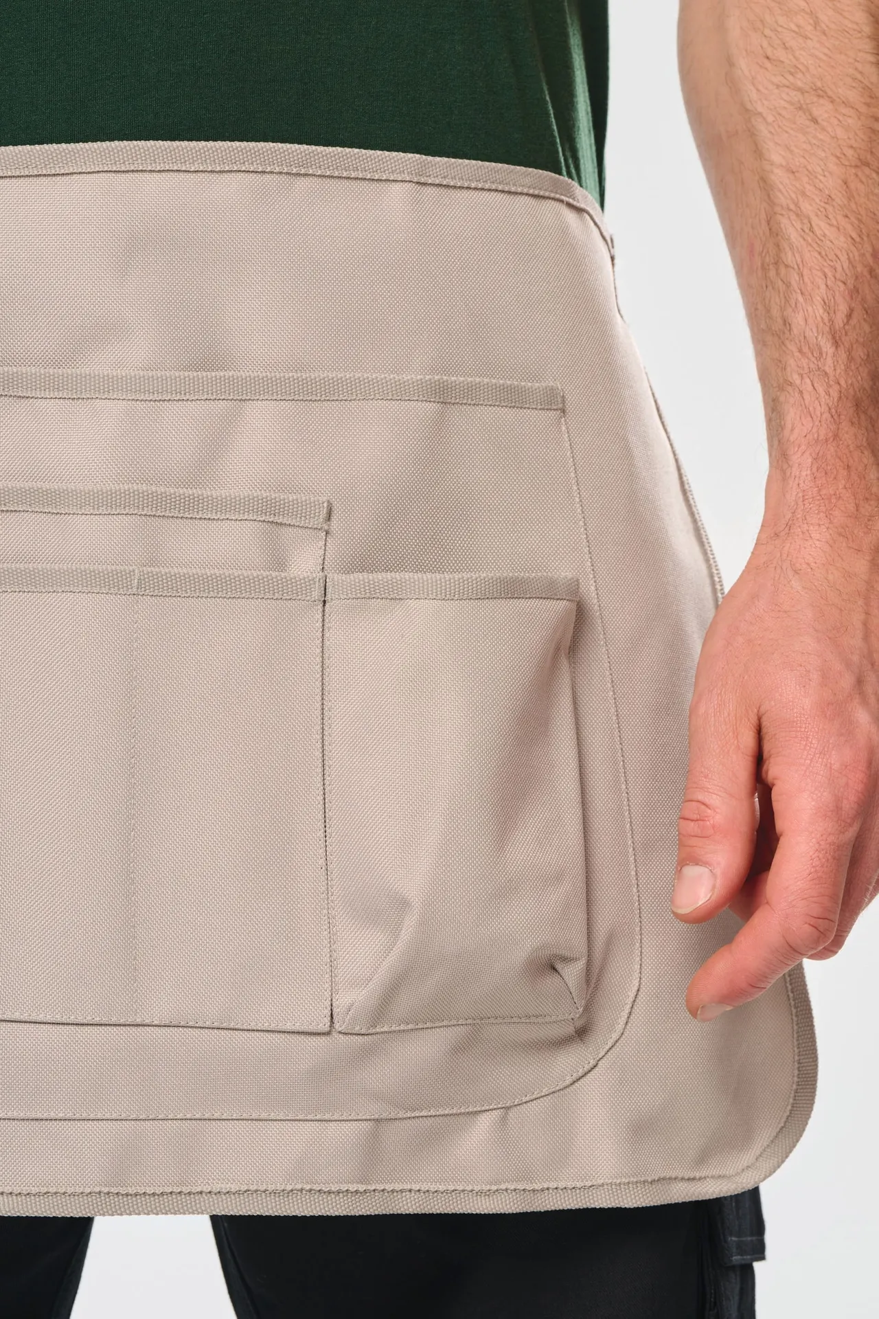 Kurze umweltfreundliche Unisex-Gärtnerschürze