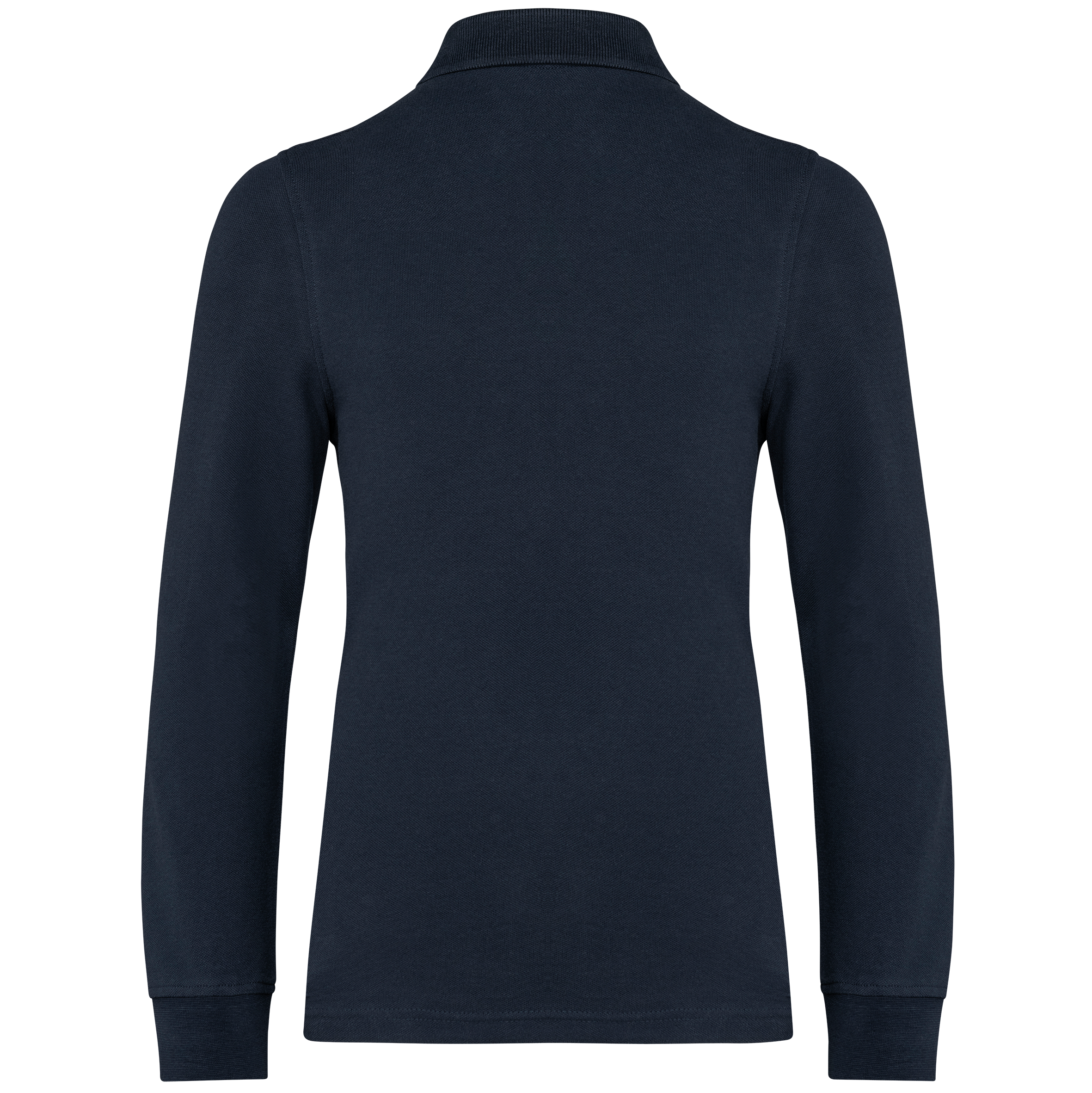 Polohemd mit langen Ärmeln für Kinder.