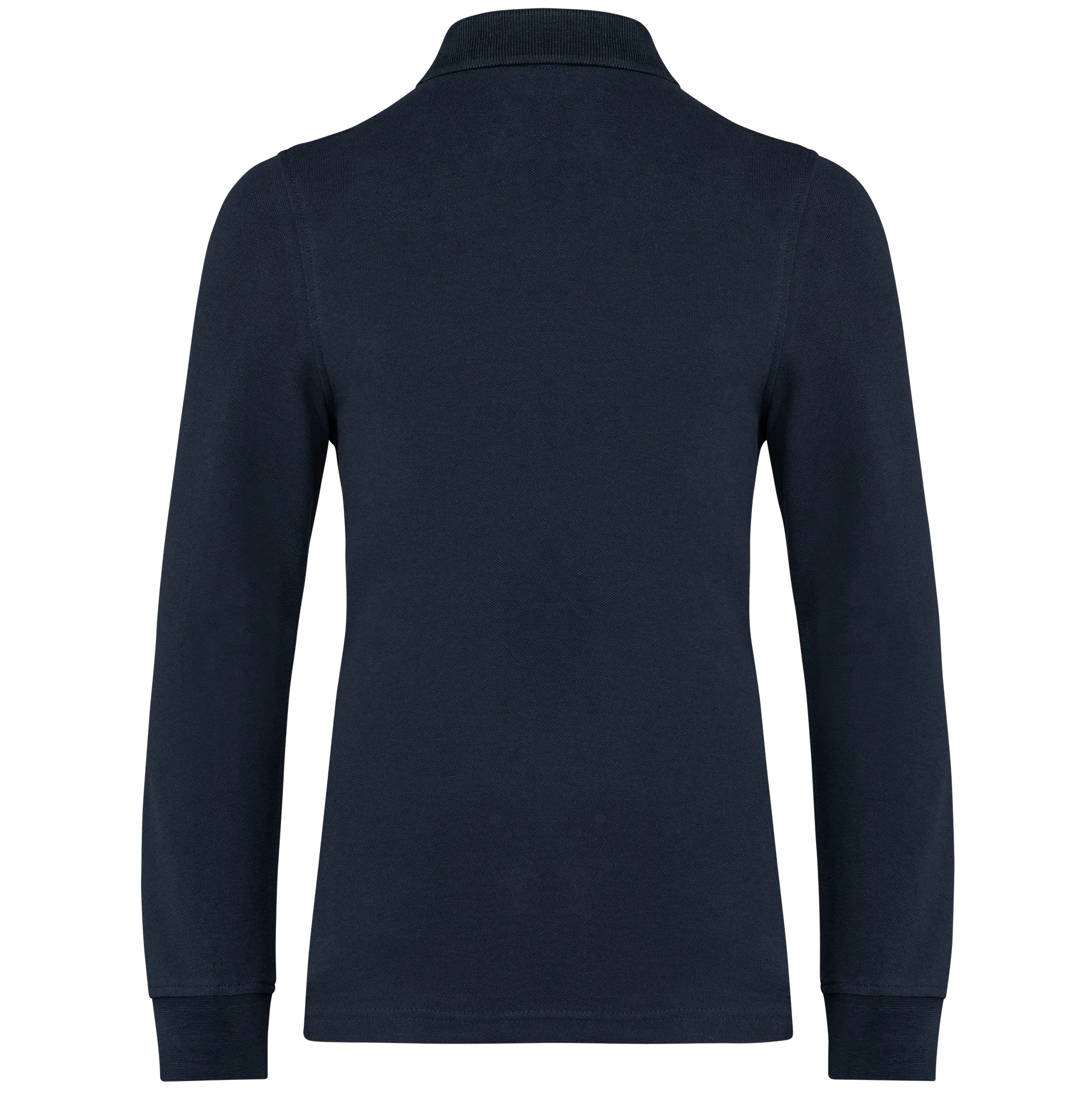 Polohemd mit langen Ärmeln für Kinder.