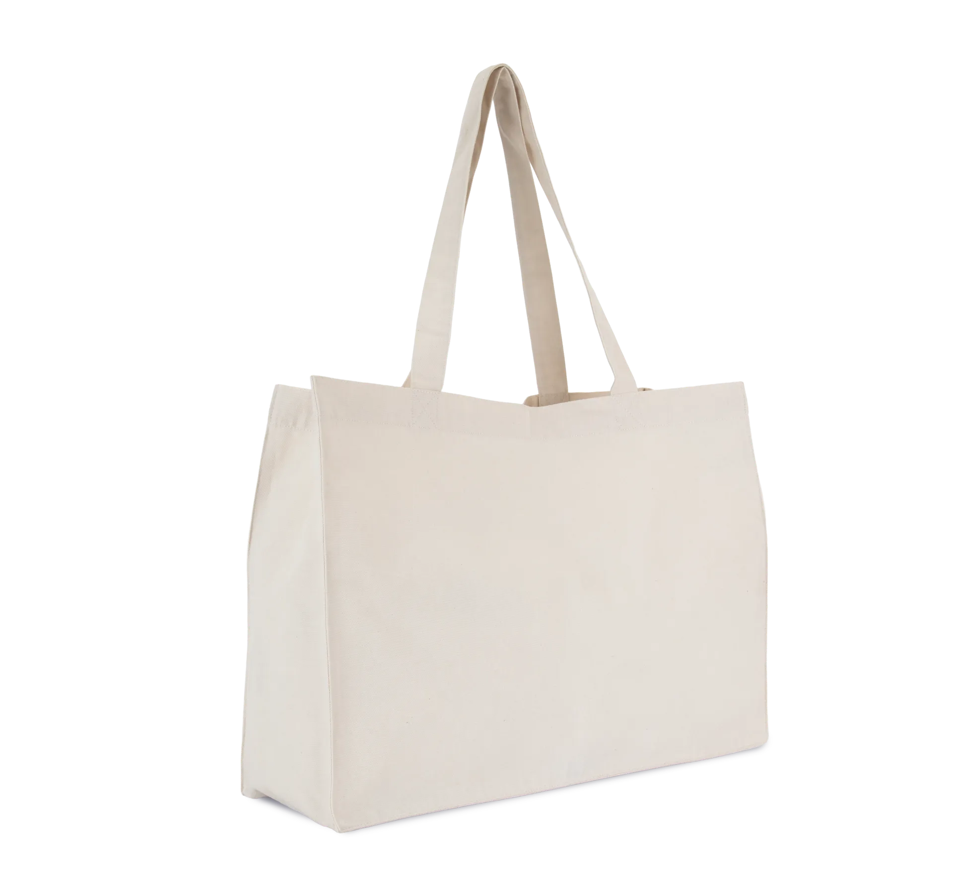 Große Shopping-Tasche aus Baumwoll-Canvas