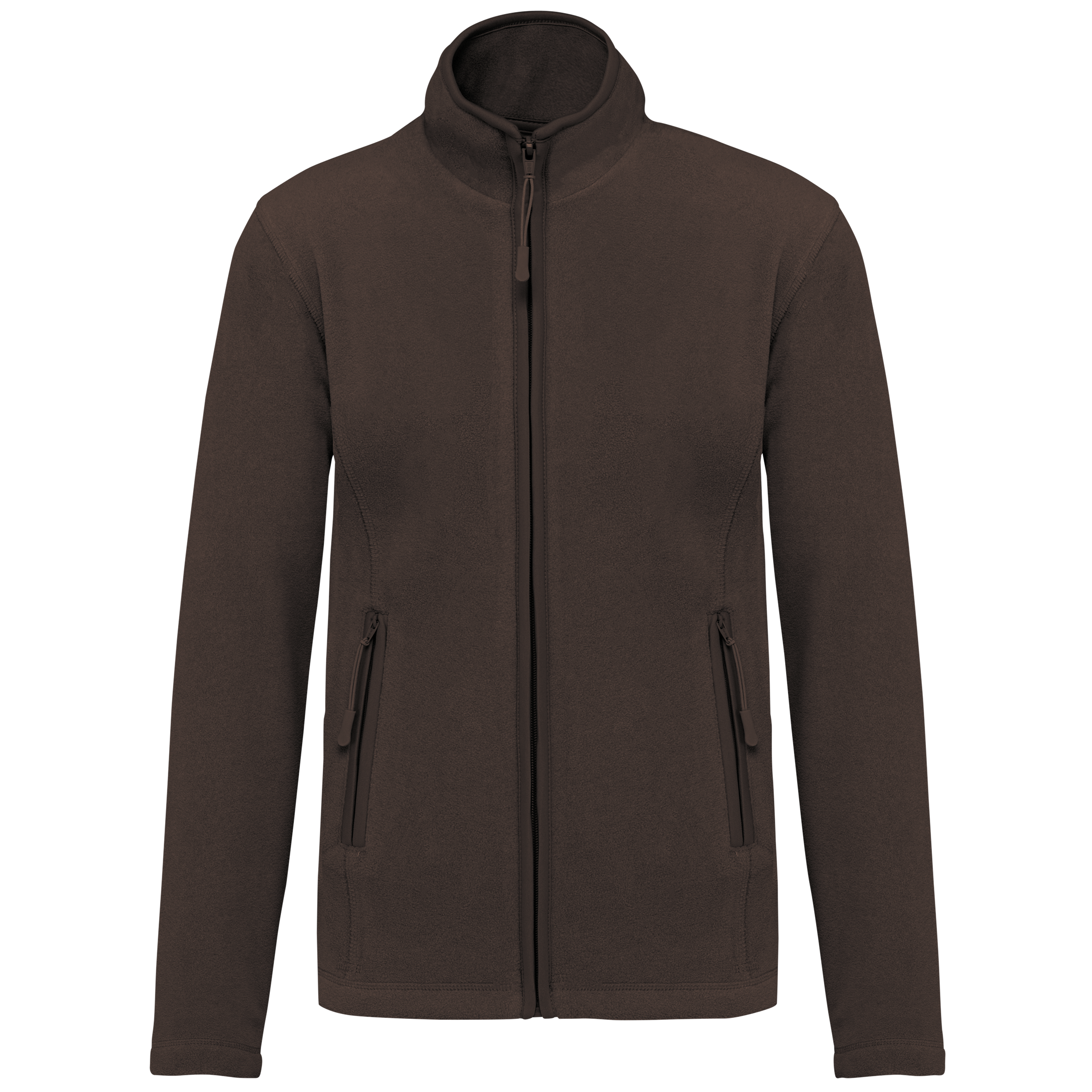 Mikrofleece-Jacke mit Reißverschluss für Damen