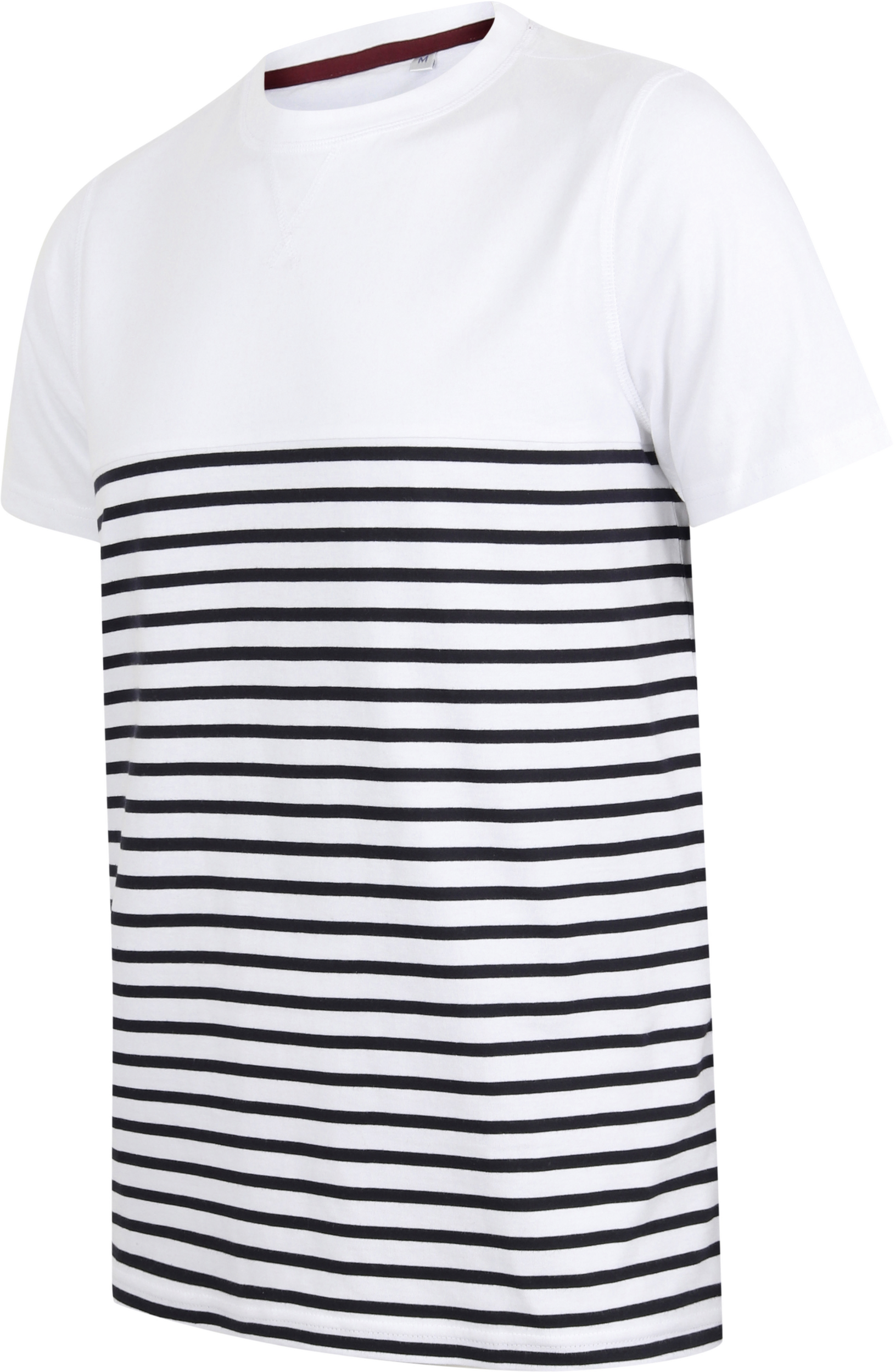 Breton t-shirt, kurzärmelig