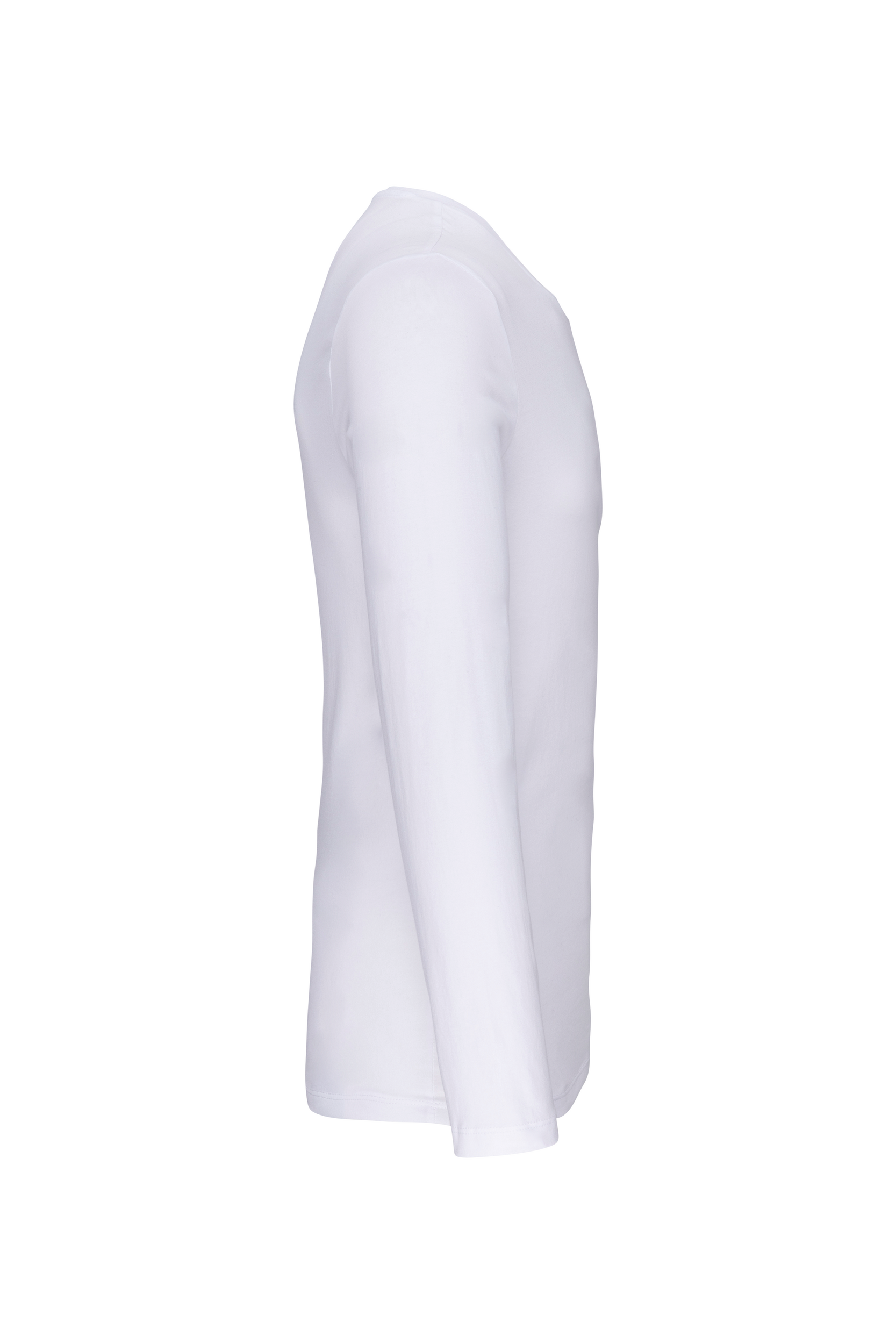 Langarm-T-Shirt mit Rundhalsausschnitt