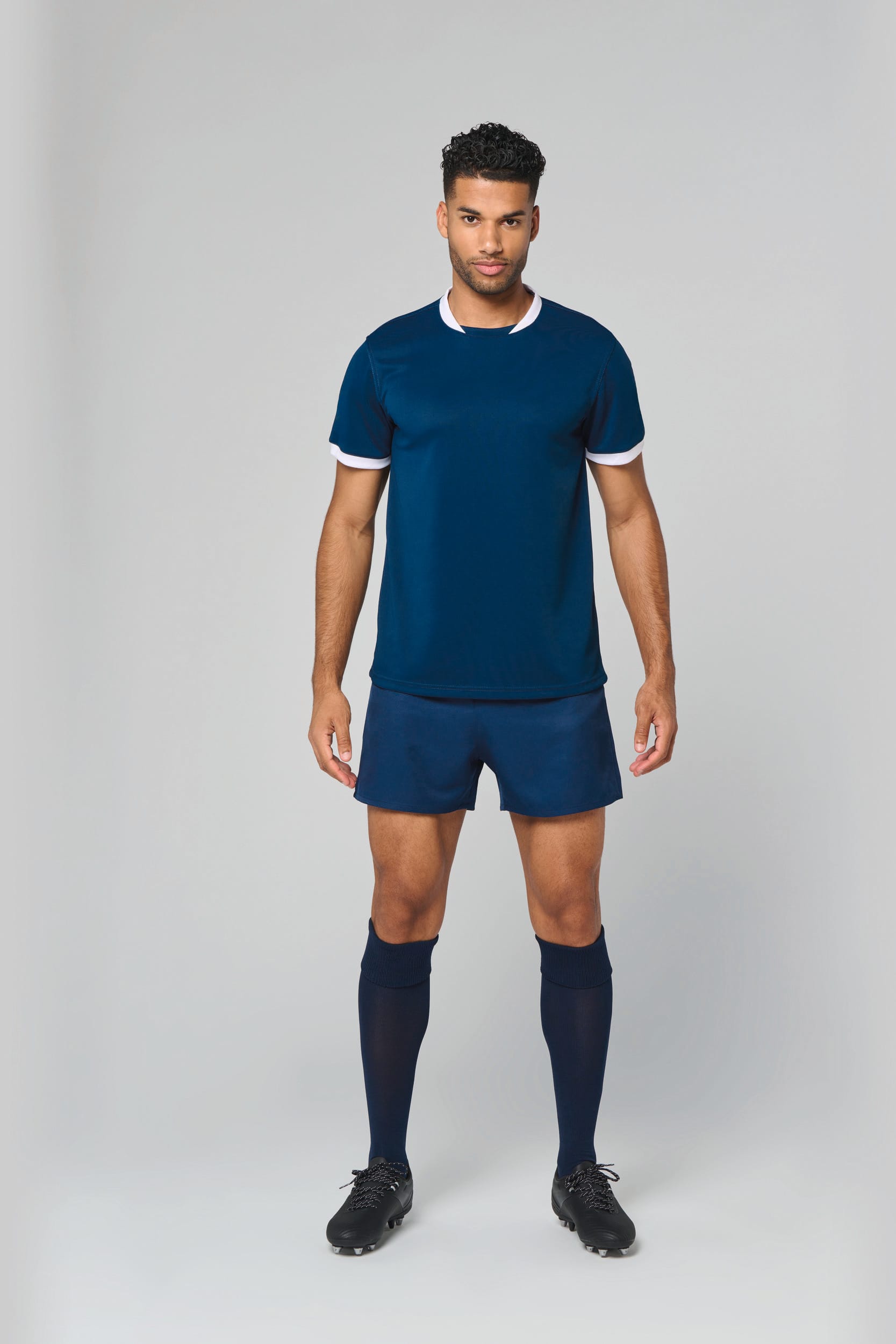 Rugby-Trikot mit kurzen Ärmeln, Unisex