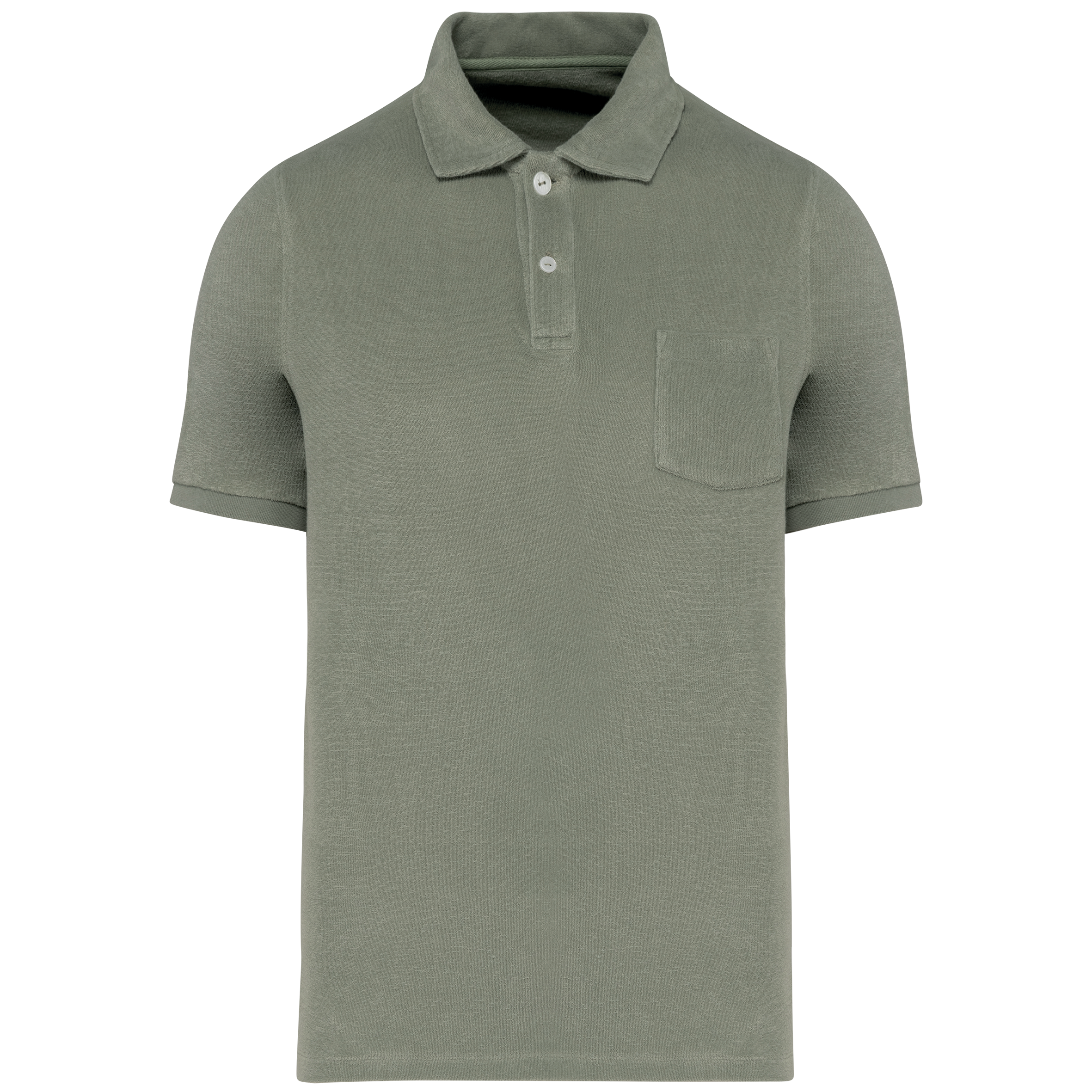 Umweltfreundliches Herren-Polohemd aus Frottee
